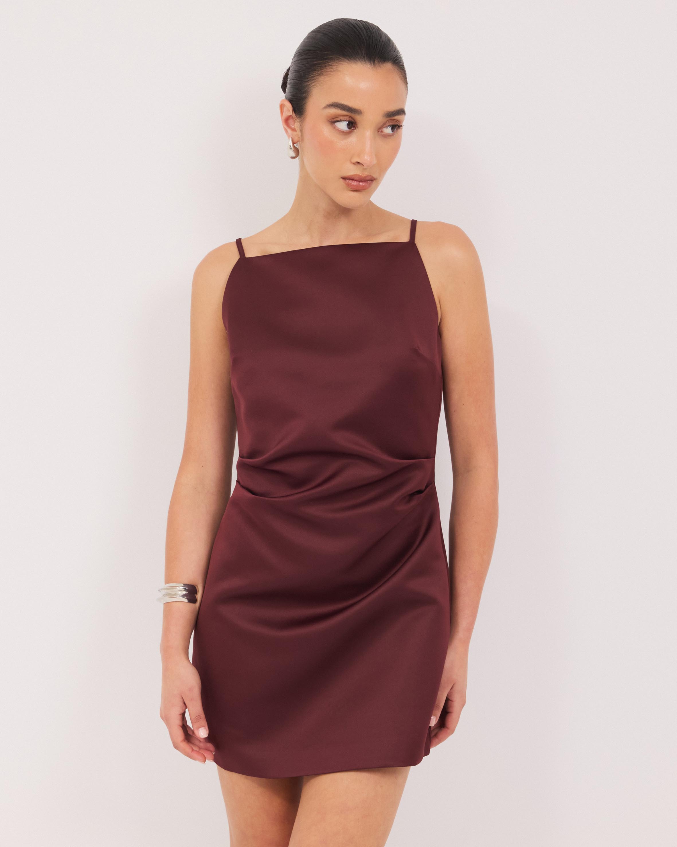 Marla Satin Mini Dress