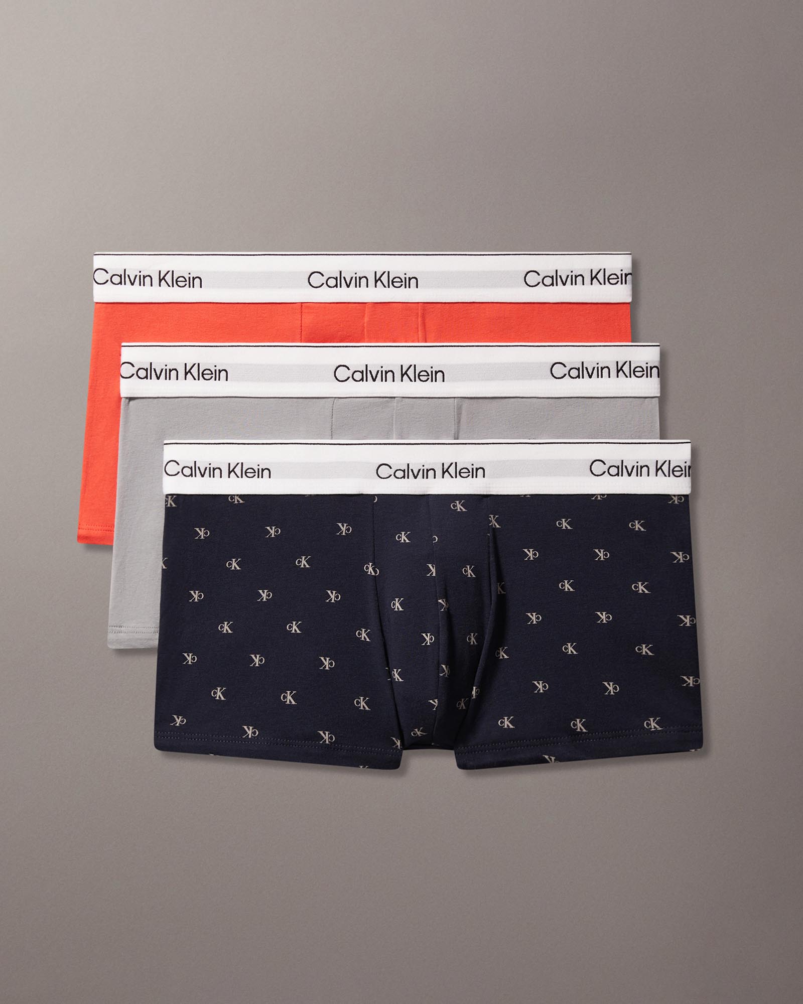 Icon Cotton Stretch 3 Pack Low Rise Trunks