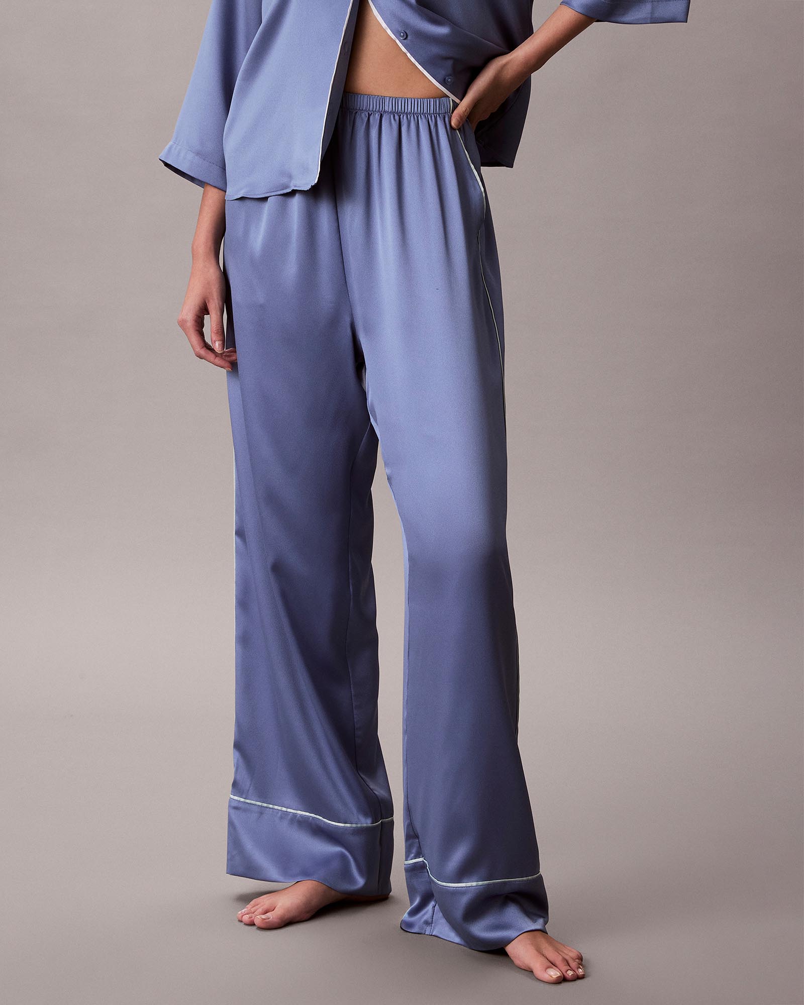 Sheen Satin Pants