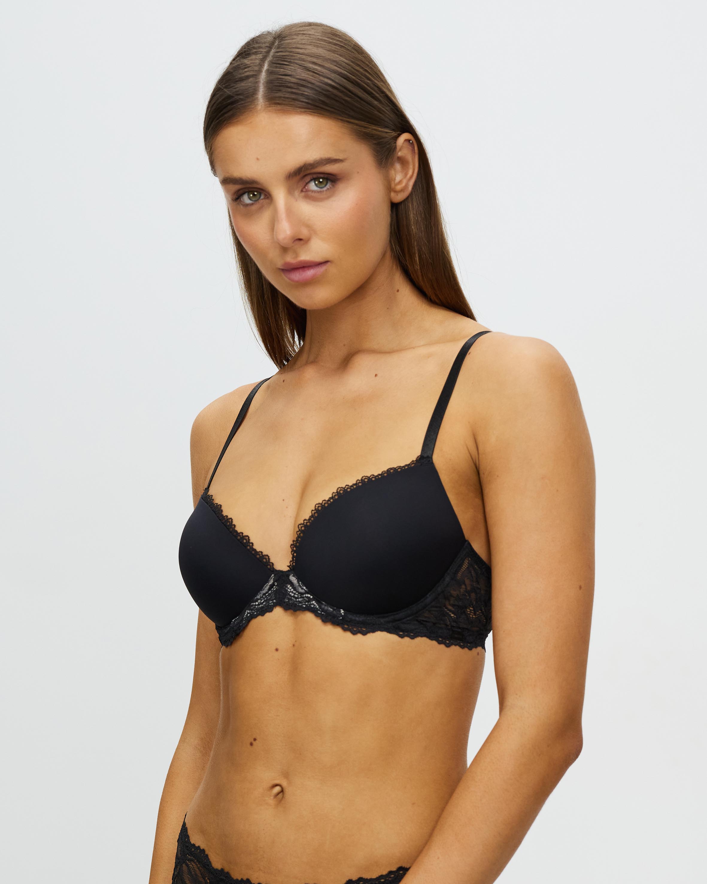 Seductive Comfort Lotus Floral Lift Demi Bra