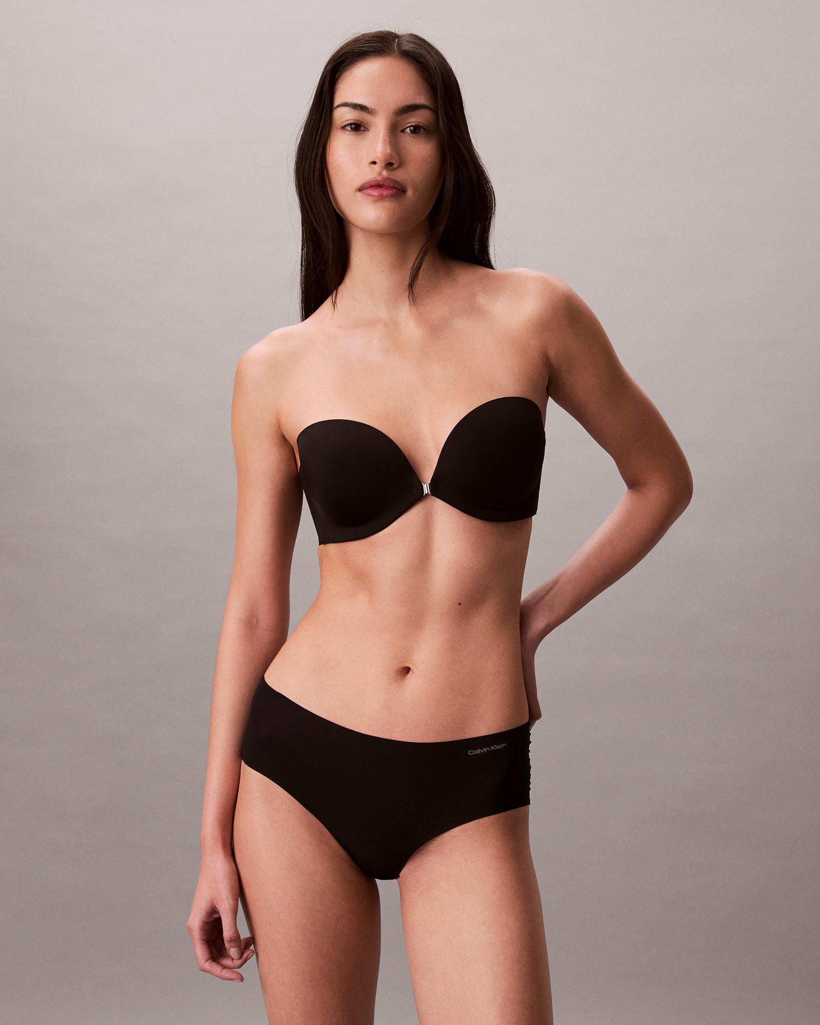 Perfectly Fit Front Clasp Push Up Strapless Bra
