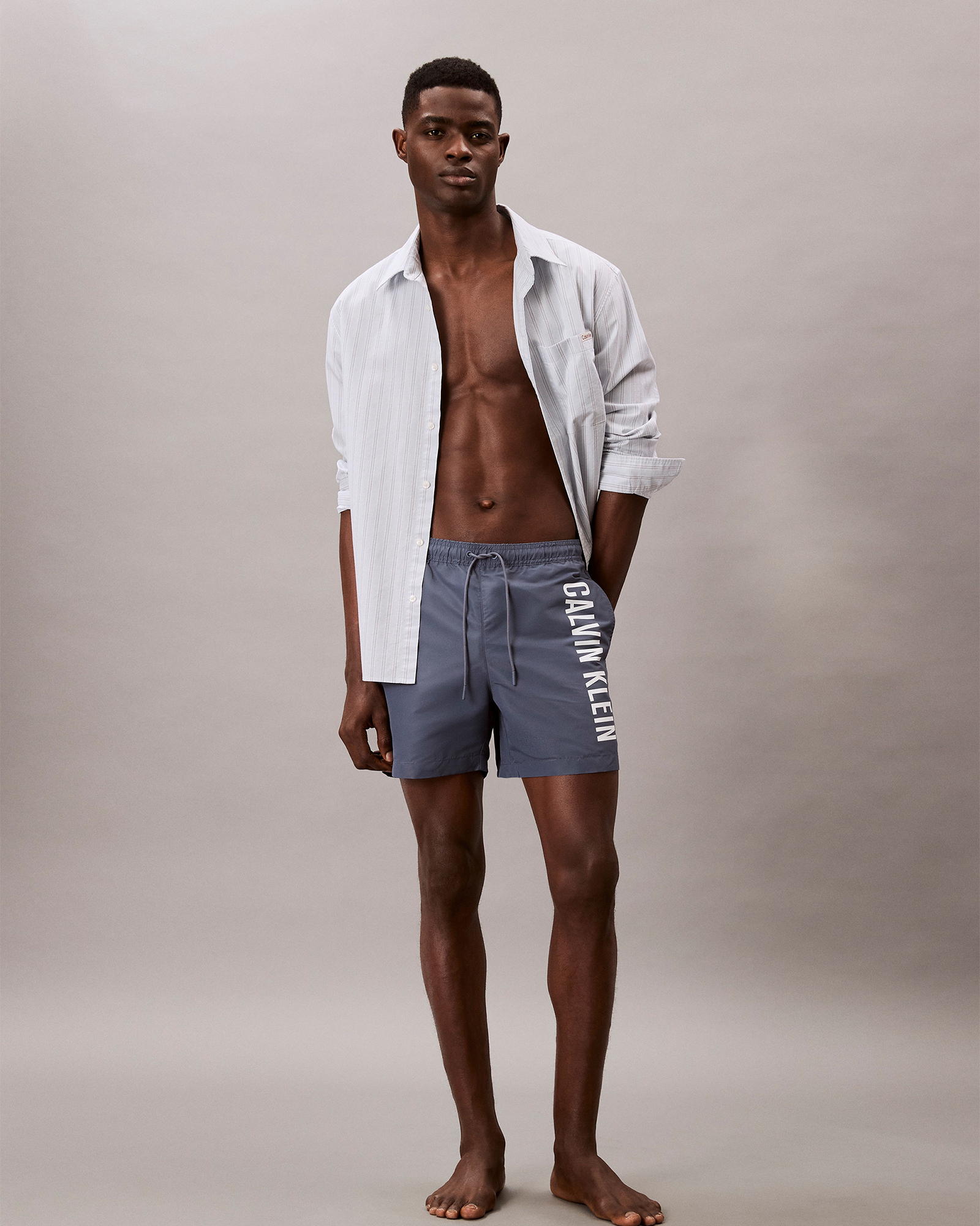 Intense Power Medium Drawstring Swim Shorts