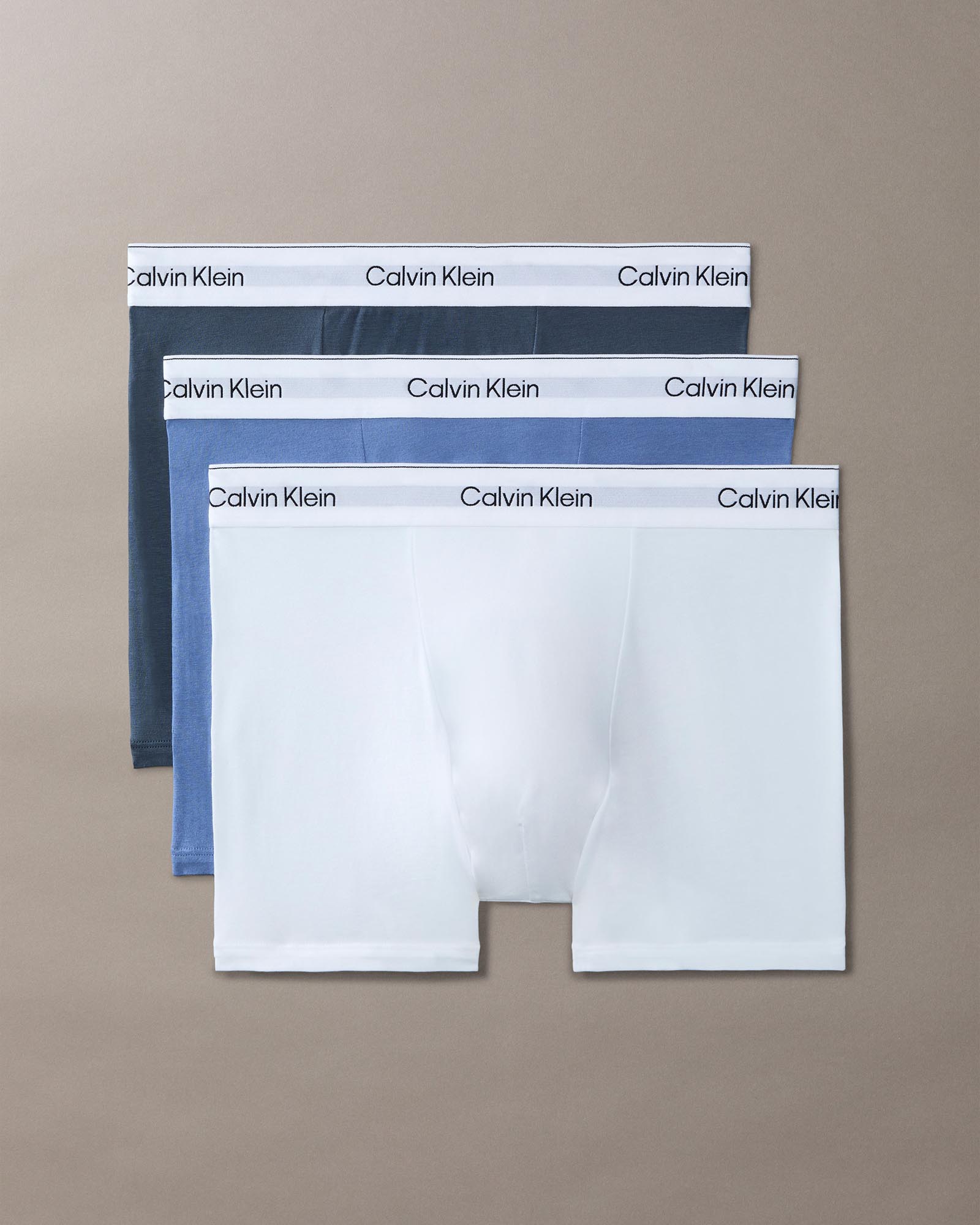 3-Pack Icon Cotton Stretch Relaxed Fit Trunks