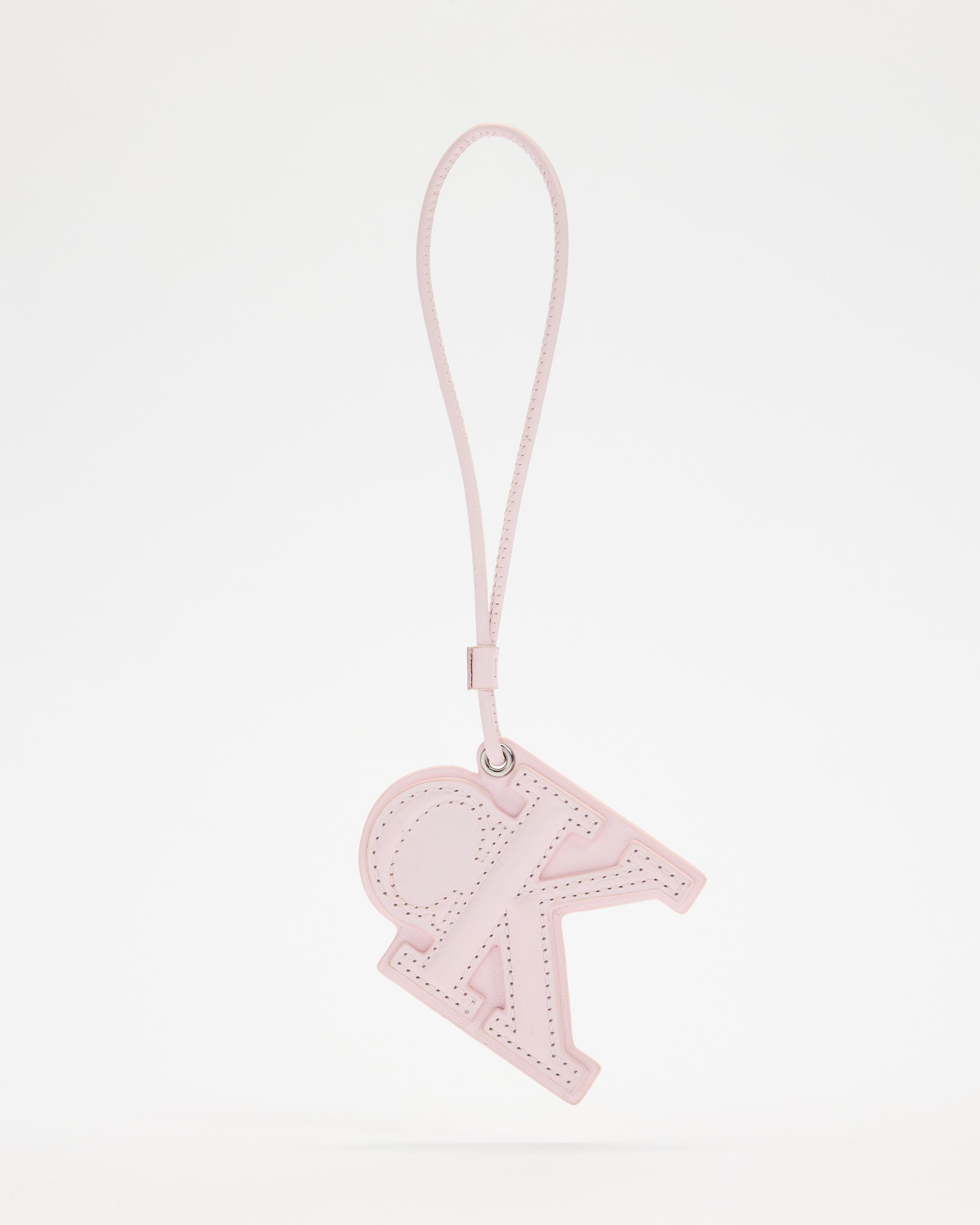 Deboss Monogram Patch Bag Charm