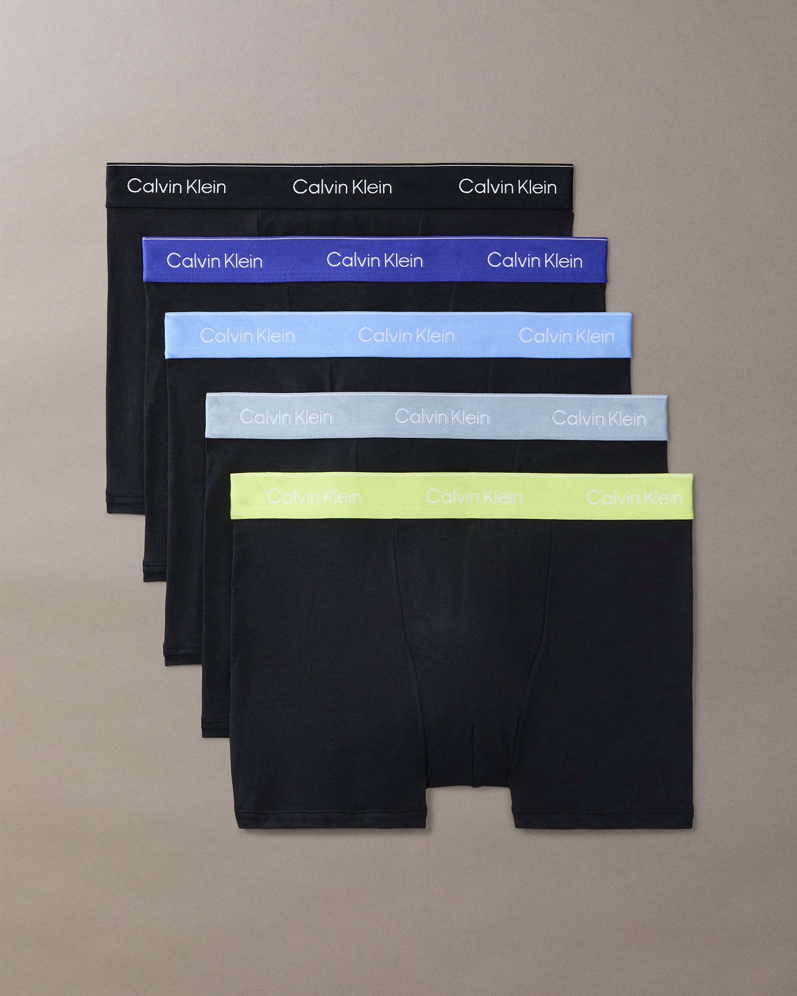 5-Pack Icon Cotton Stretch Relaxed Fit Trunks