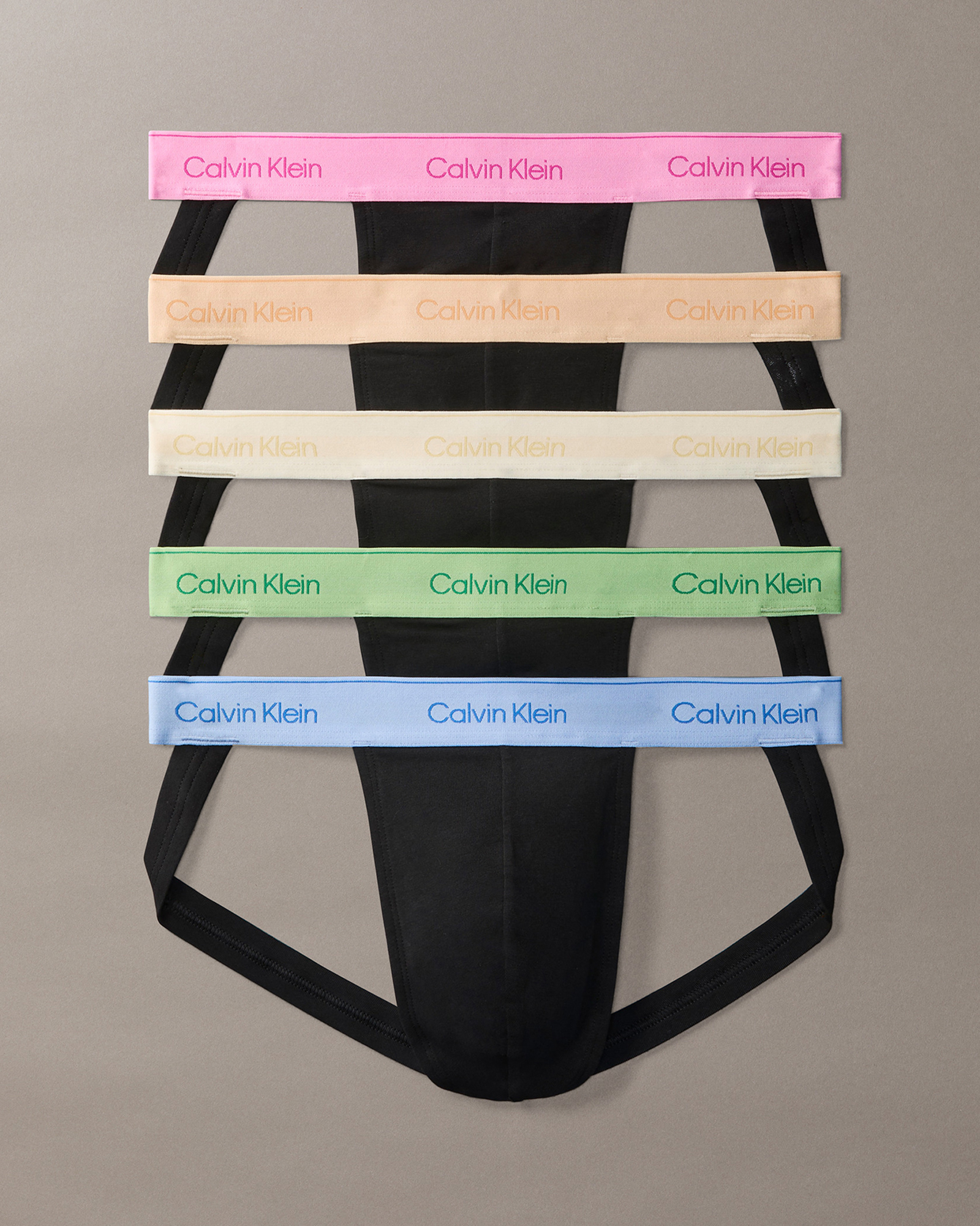 Icon Cotton Stretch Pride 5 Pack Jock Straps