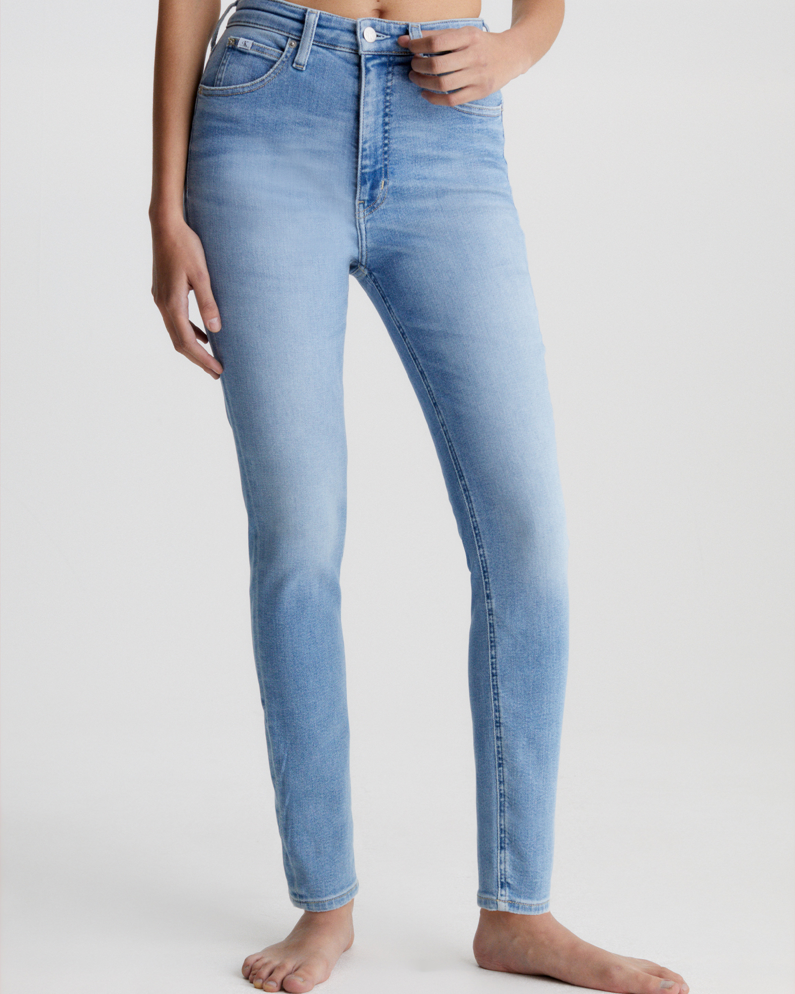 High Rise Super Skinny Ankle Jeans