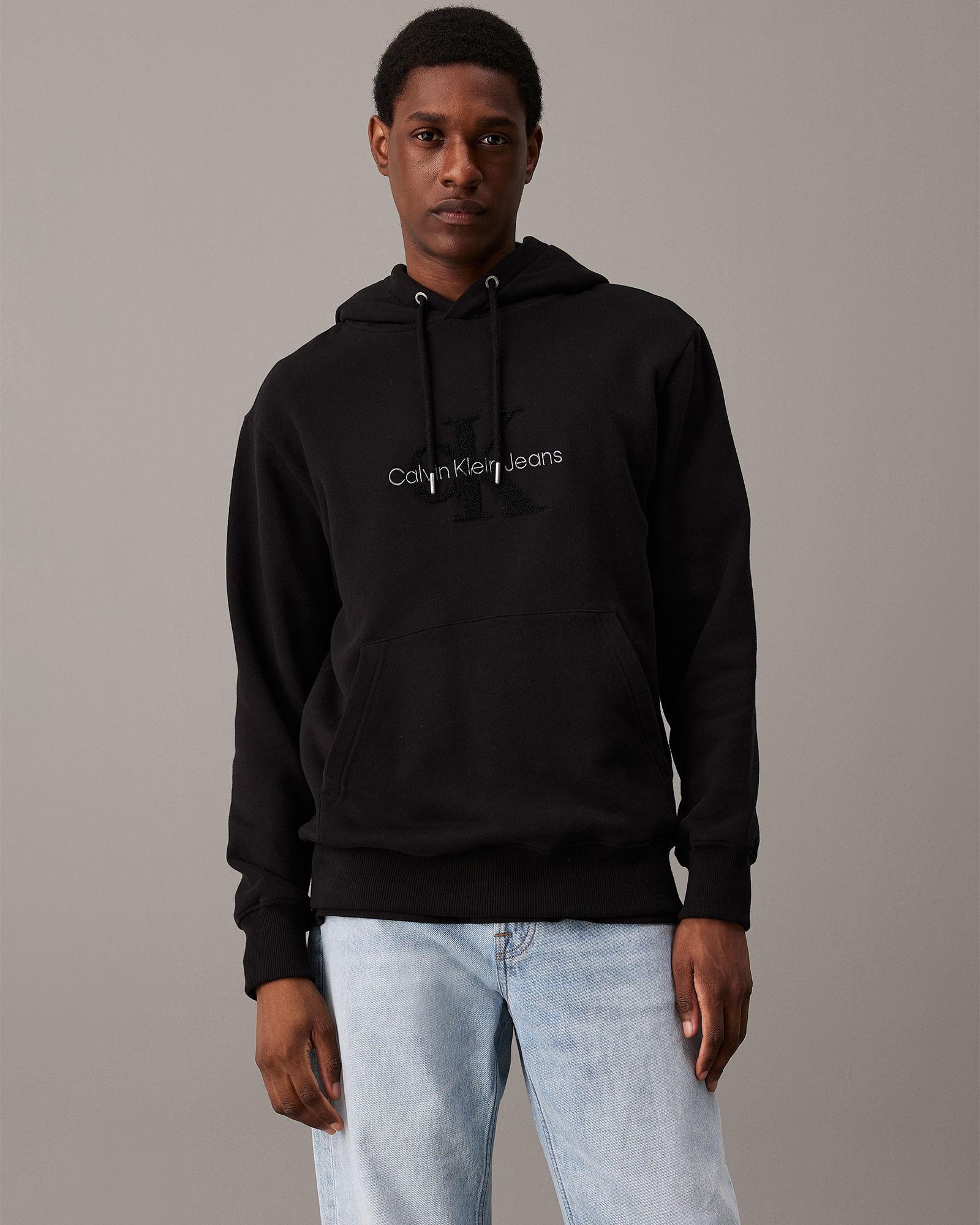 Chenille Monogram Hoodie