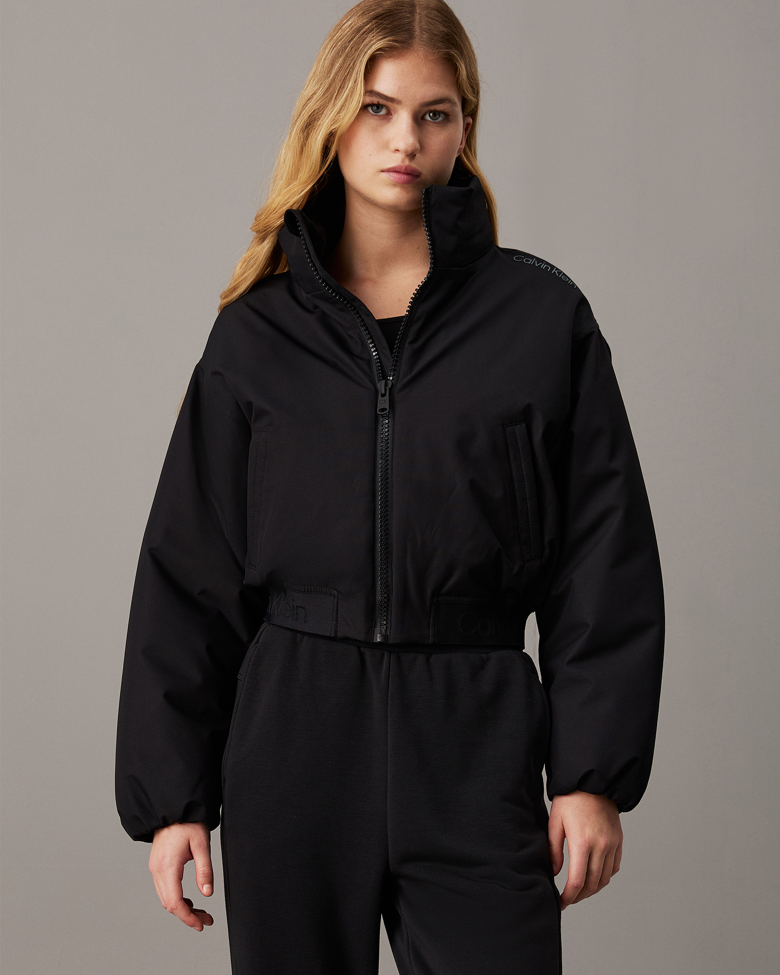 CK Sport Essentials Cropped Padded Jacket