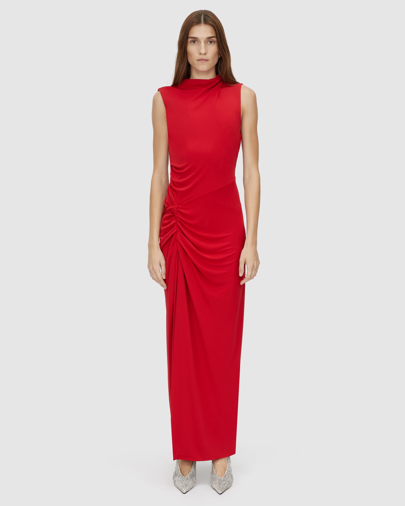 Paloma Draped Sleeve Dress