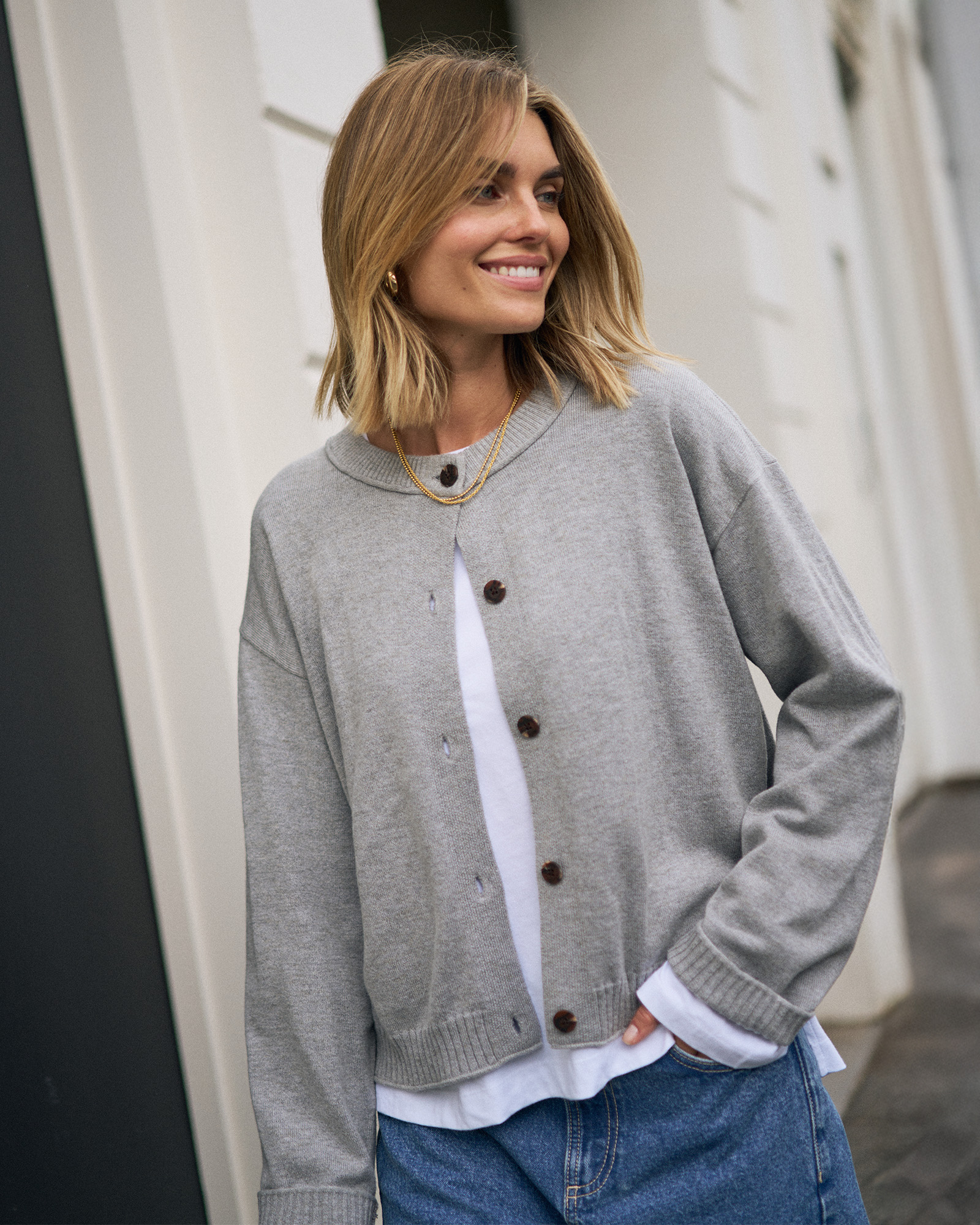 Pippa Long Sleeve Knit Cardi