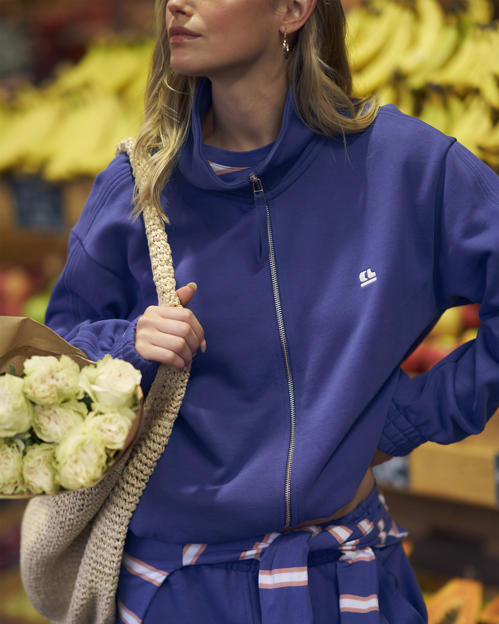 Freya Zip Thru Sweat