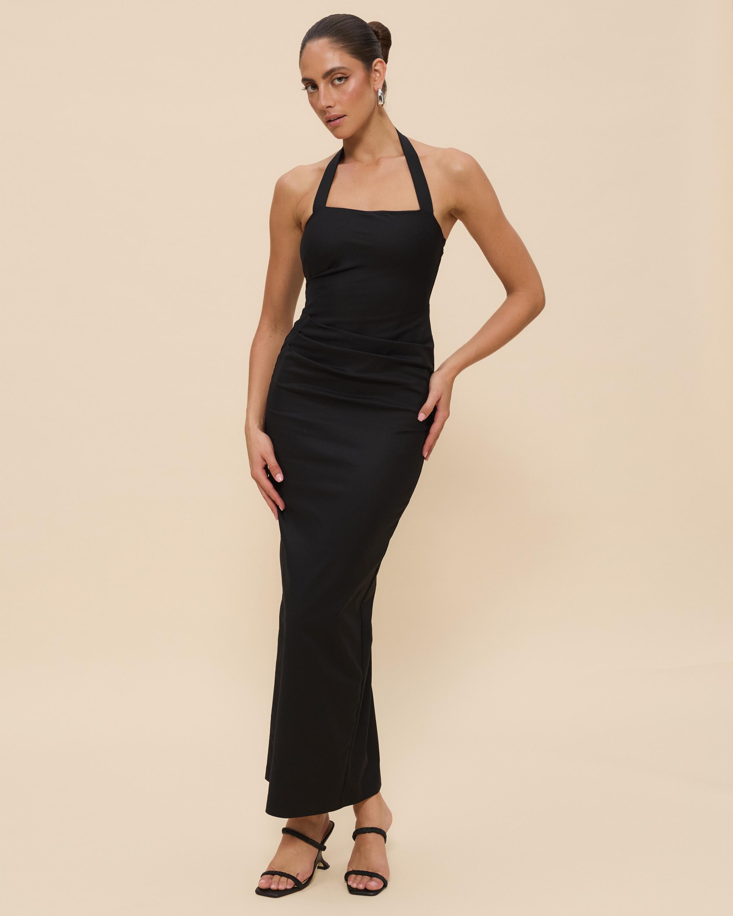 Chloe Square Neck Maxi Dress