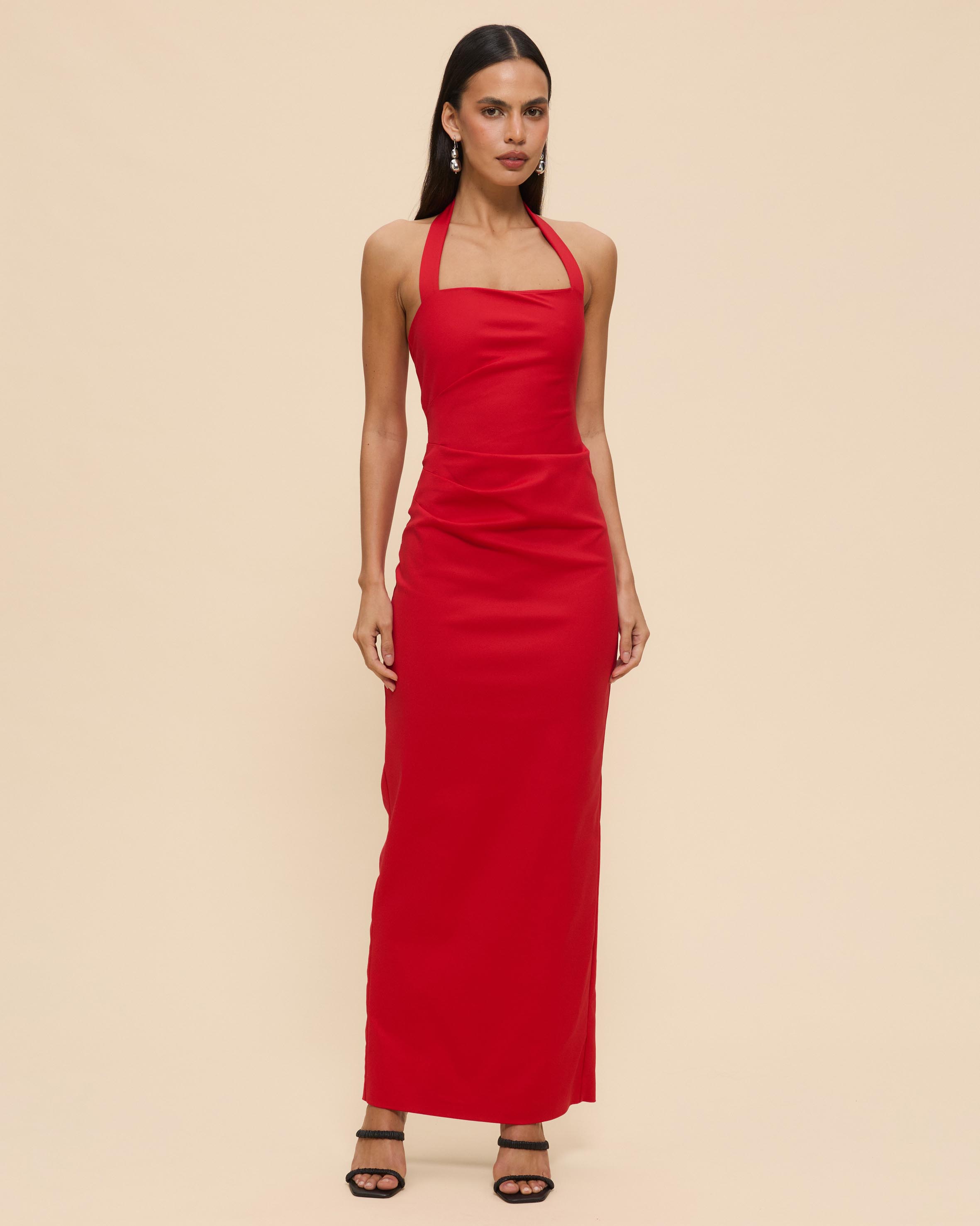 Chloe Square Neck Maxi Dress