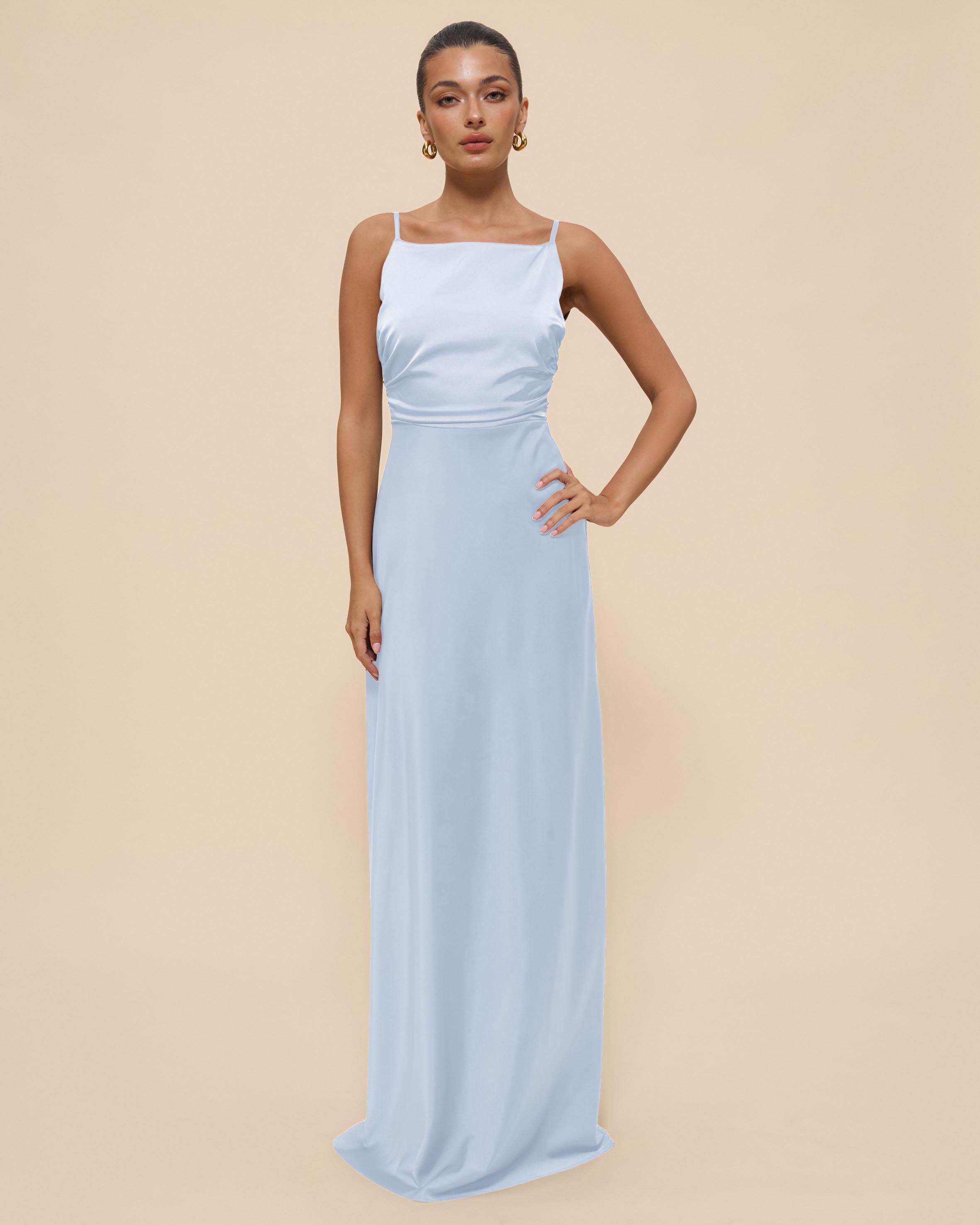 Nora High Neck Maxi Dress