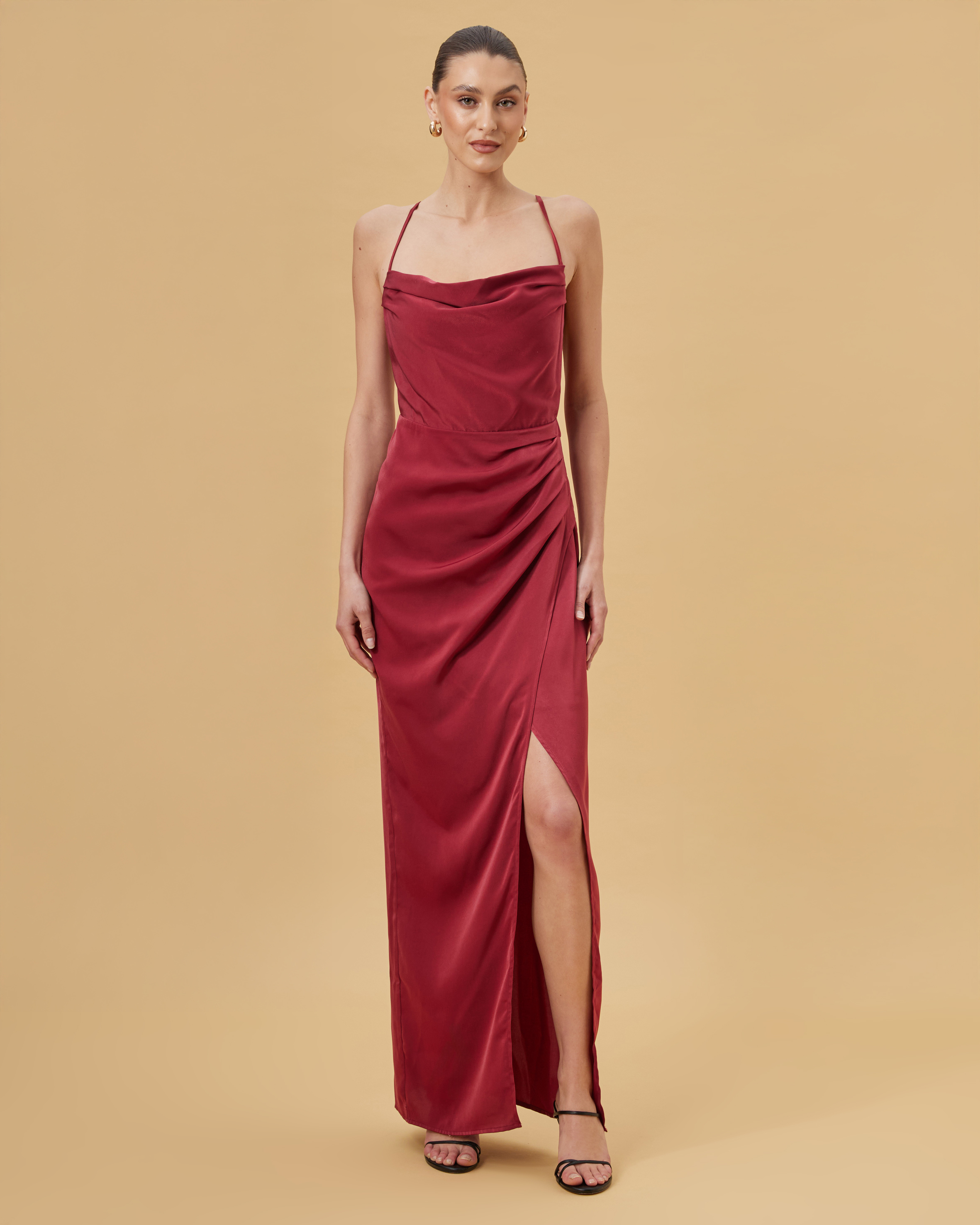 Illusion Midi Dress