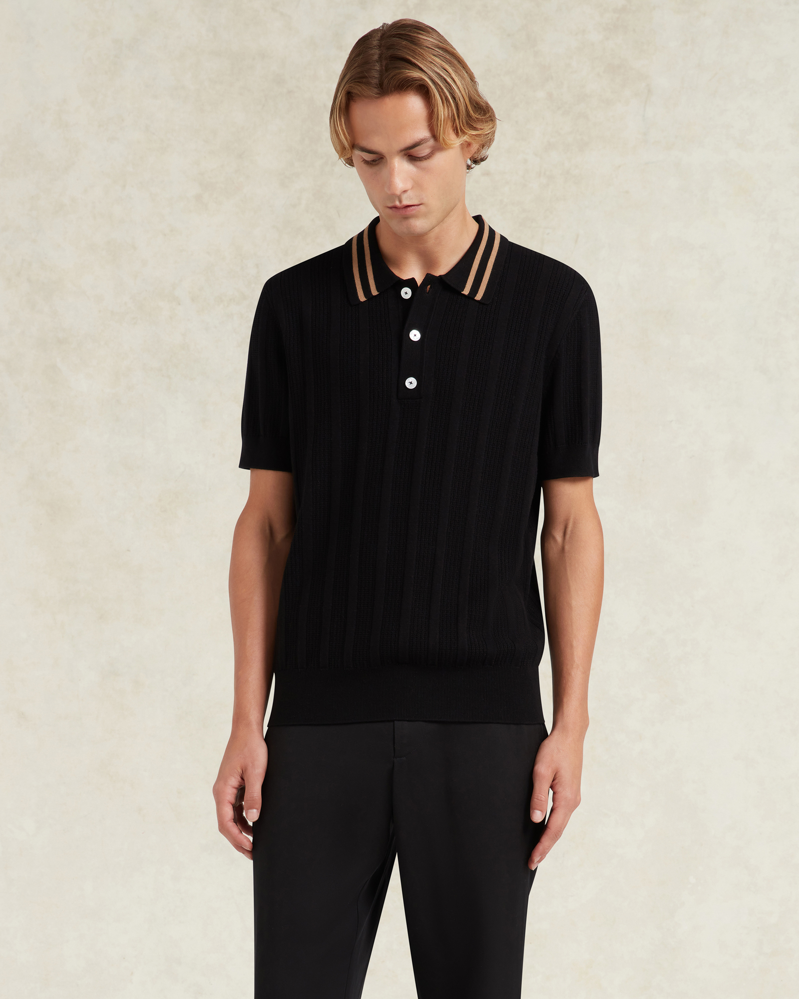 Melia Knitted Polo