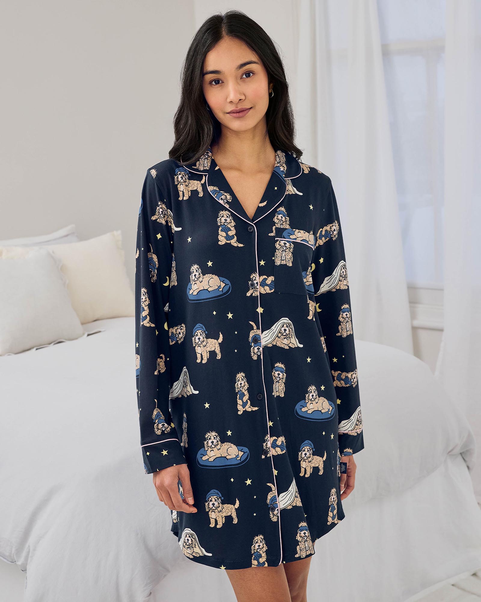 Sleepy Dog Classic Night Shirt