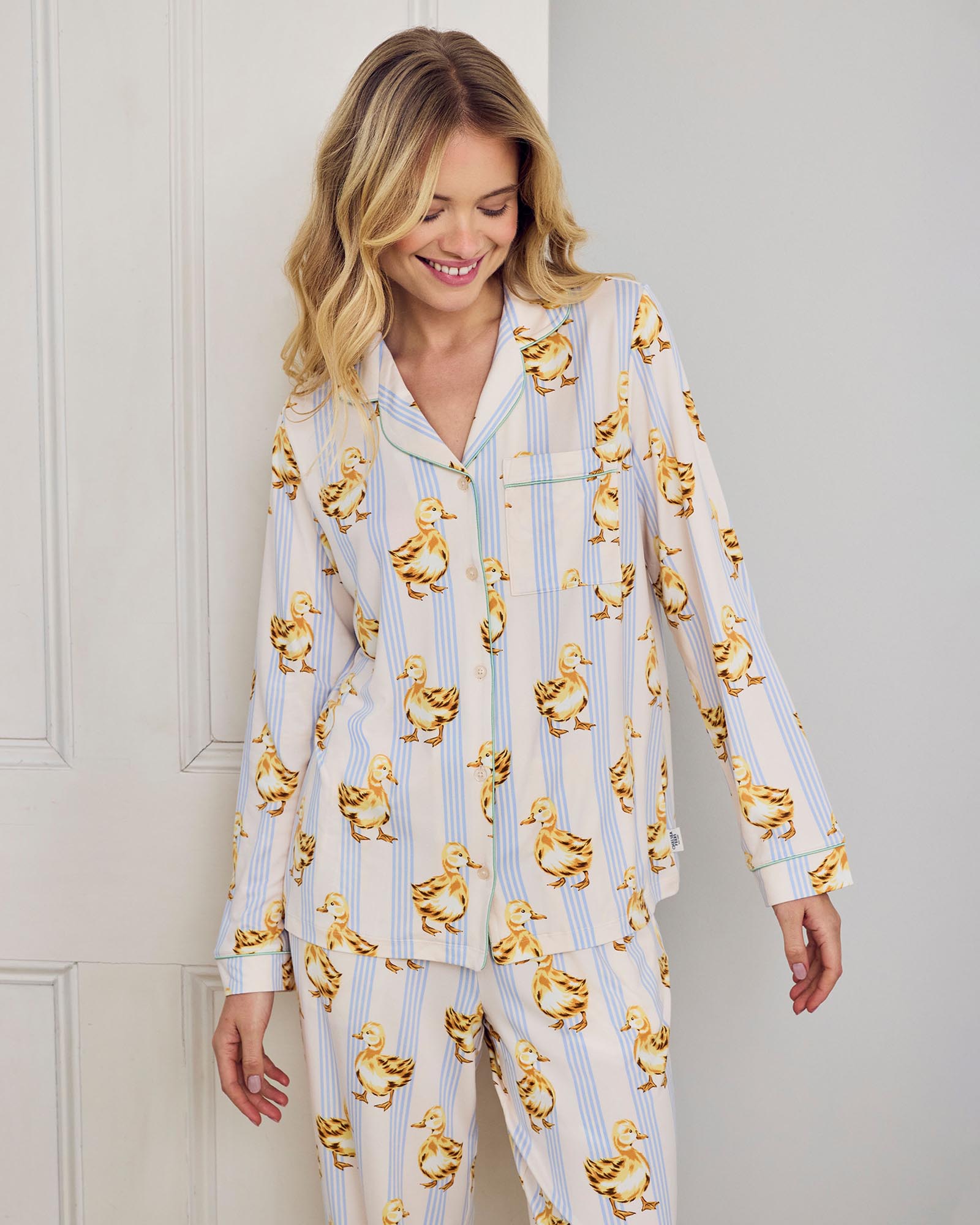 Fluffy Duck Long Pyjama Set