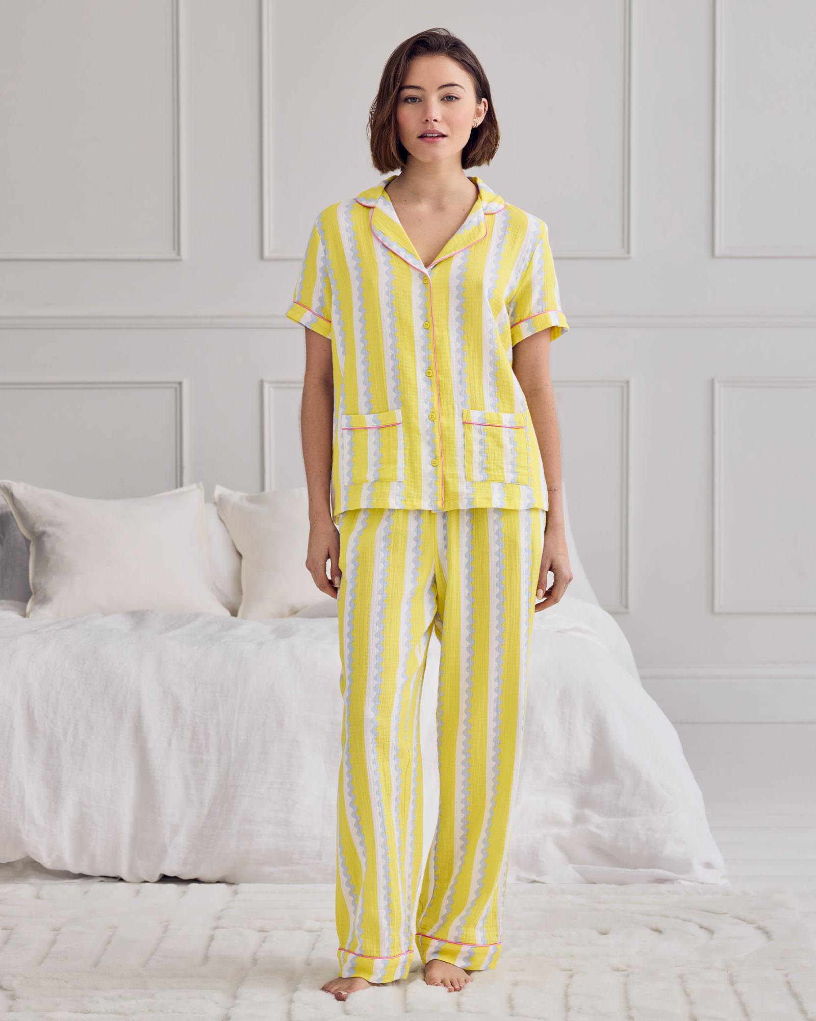 Stripe Long Pyjama Set