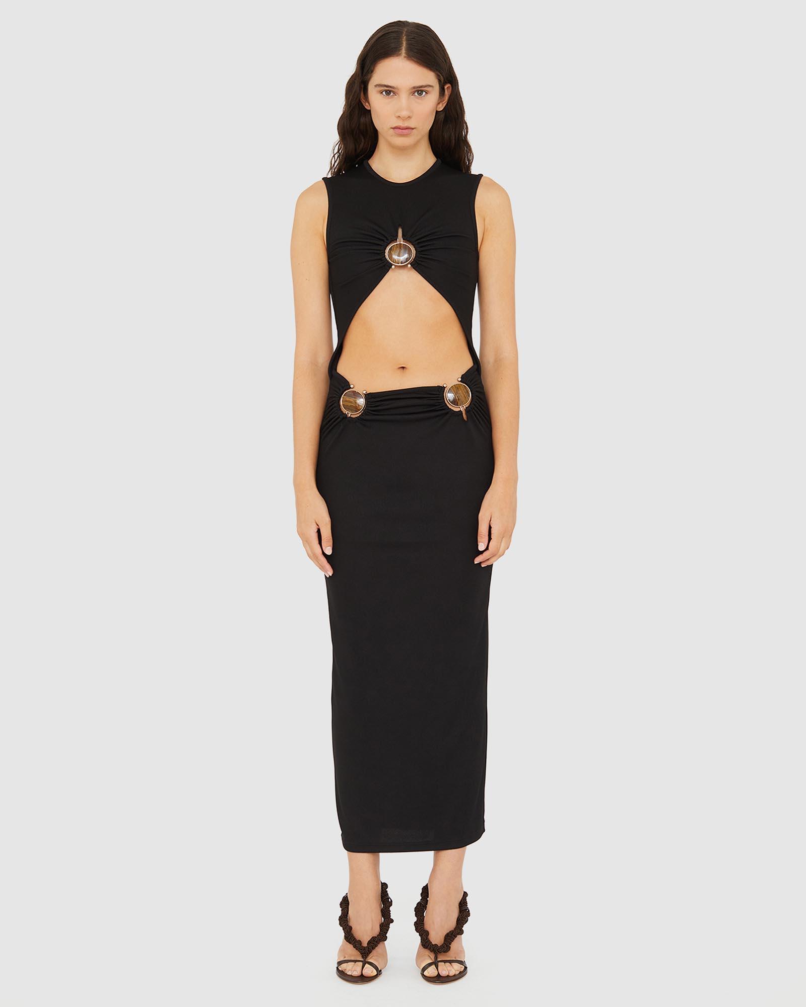 Mineral Stone Disconnect Tank Dress