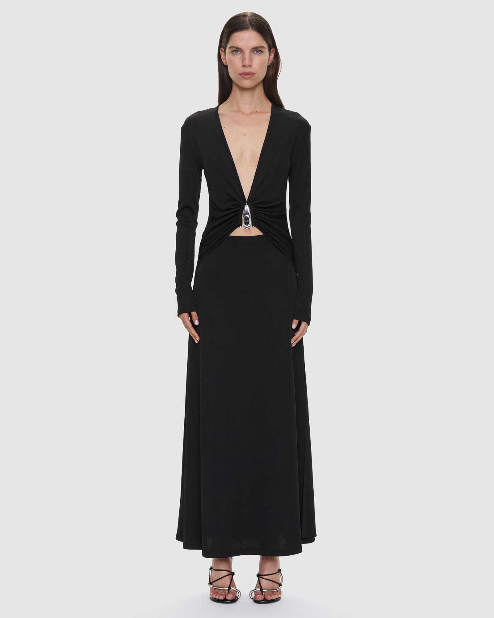 Crystal Pendant LS Dress