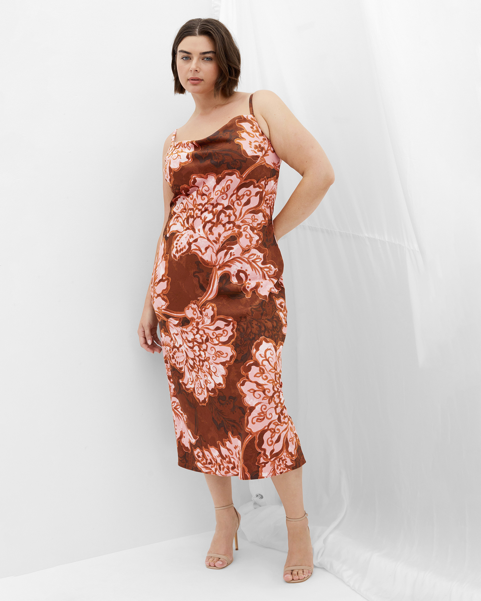 Winter Floral Dress