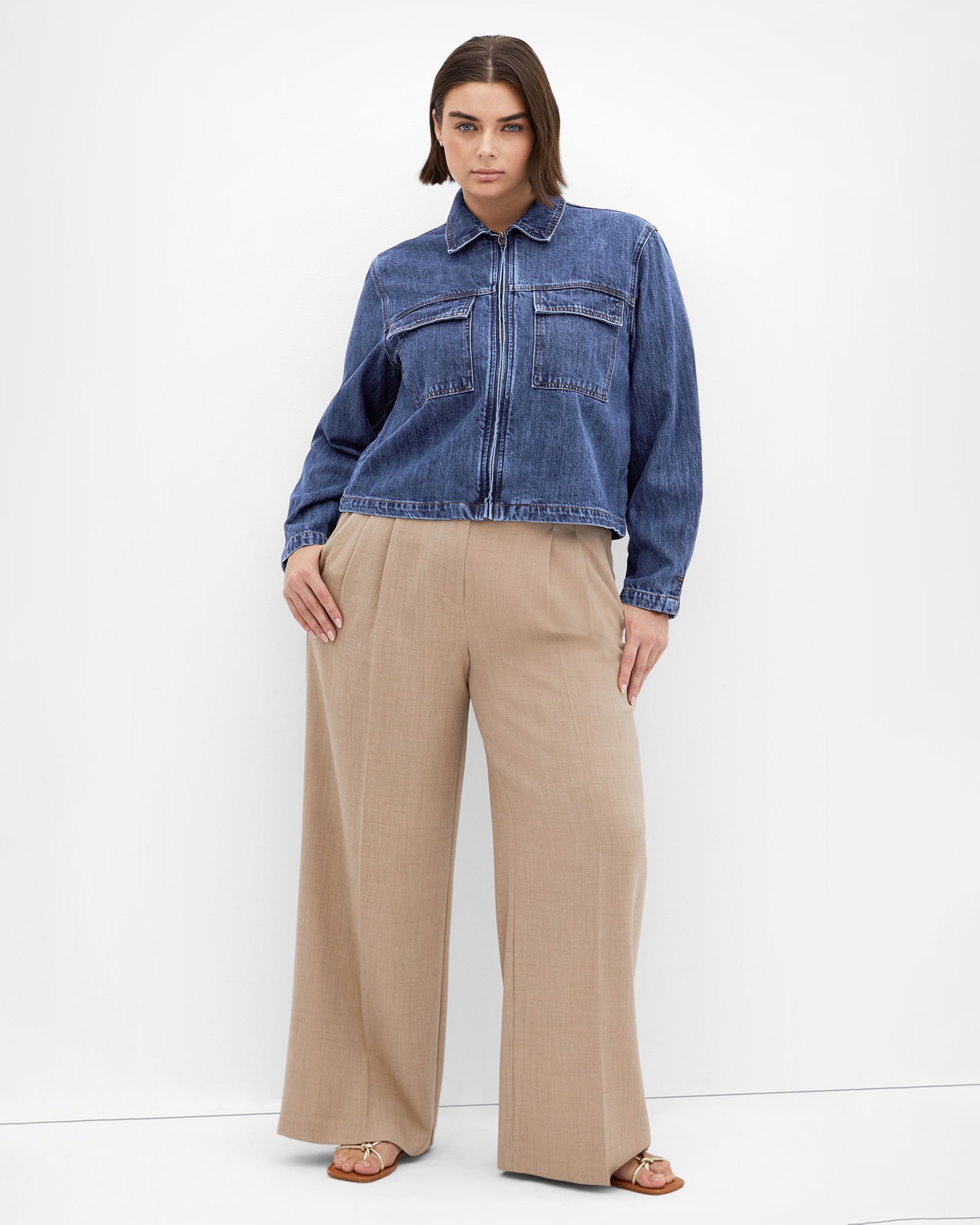 Denim Utility Jacket