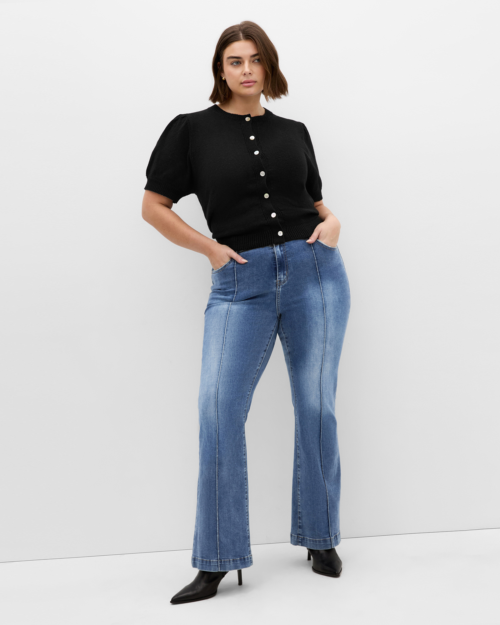 Harley Fit Alexis Flare Leg Jean