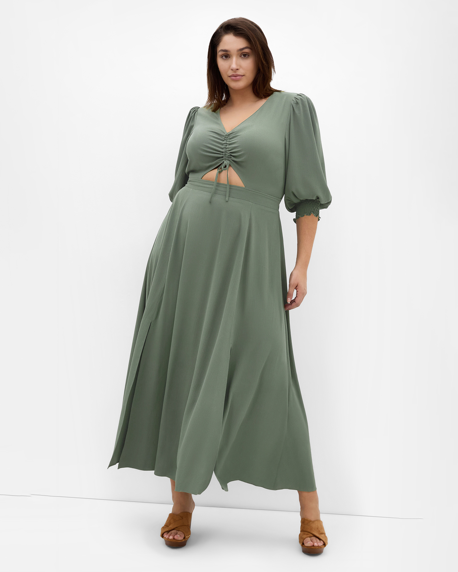 Jolene V Neck Maxi Dress