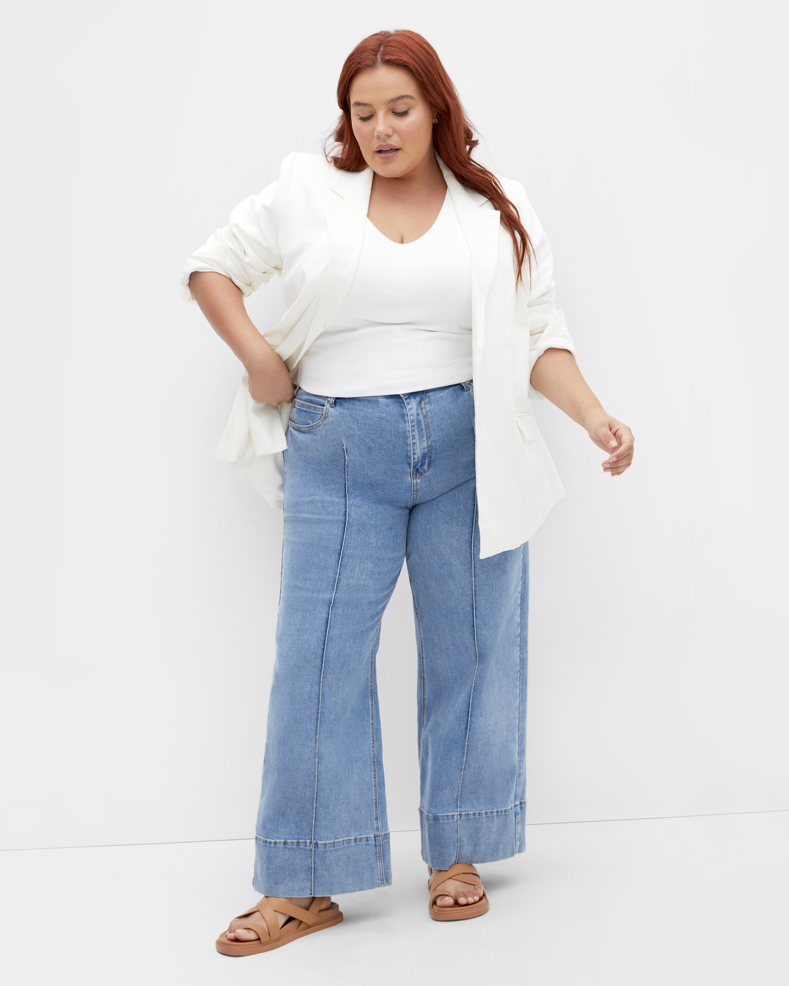 Anny V Neck Top