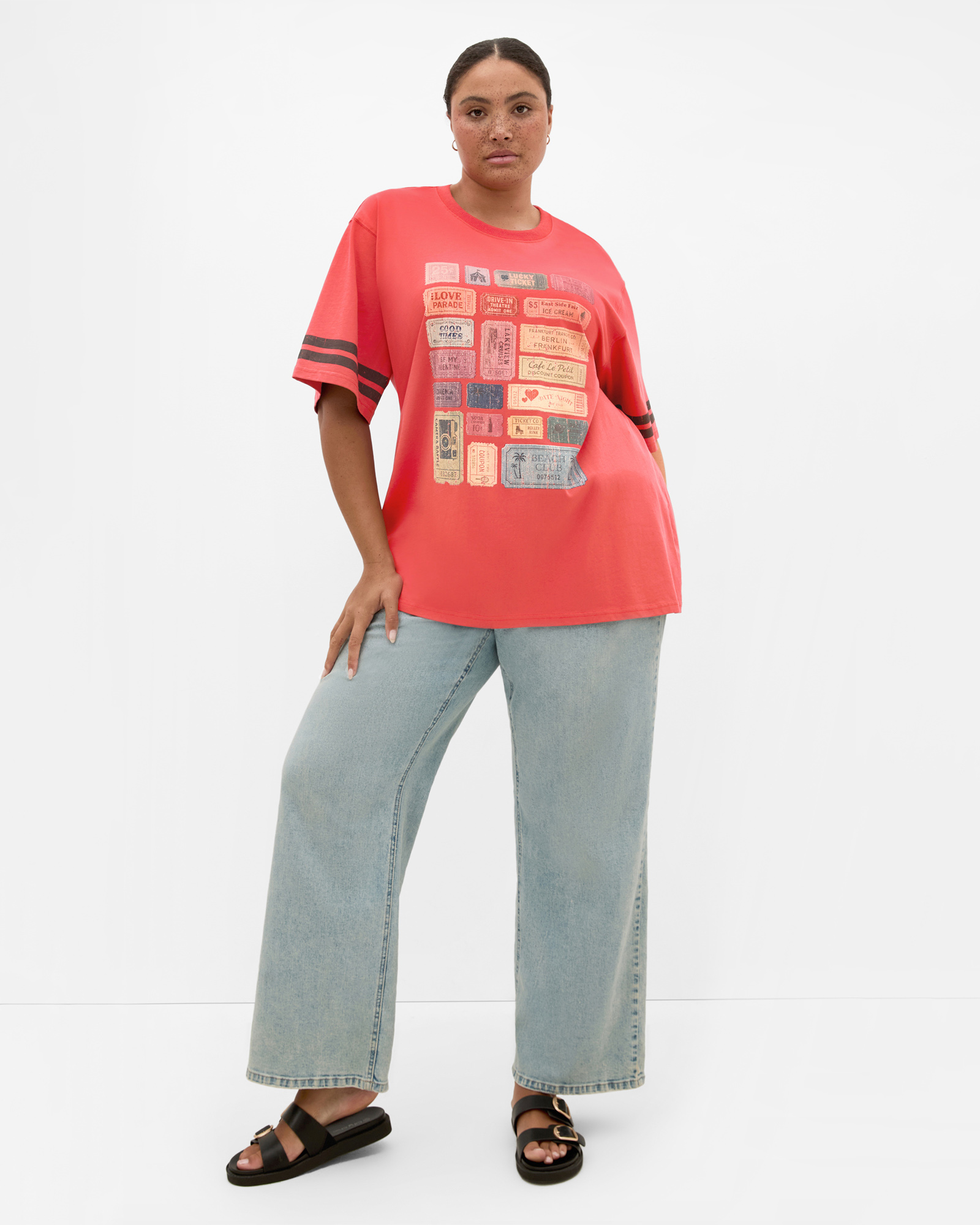 Oversized Tickets Tee