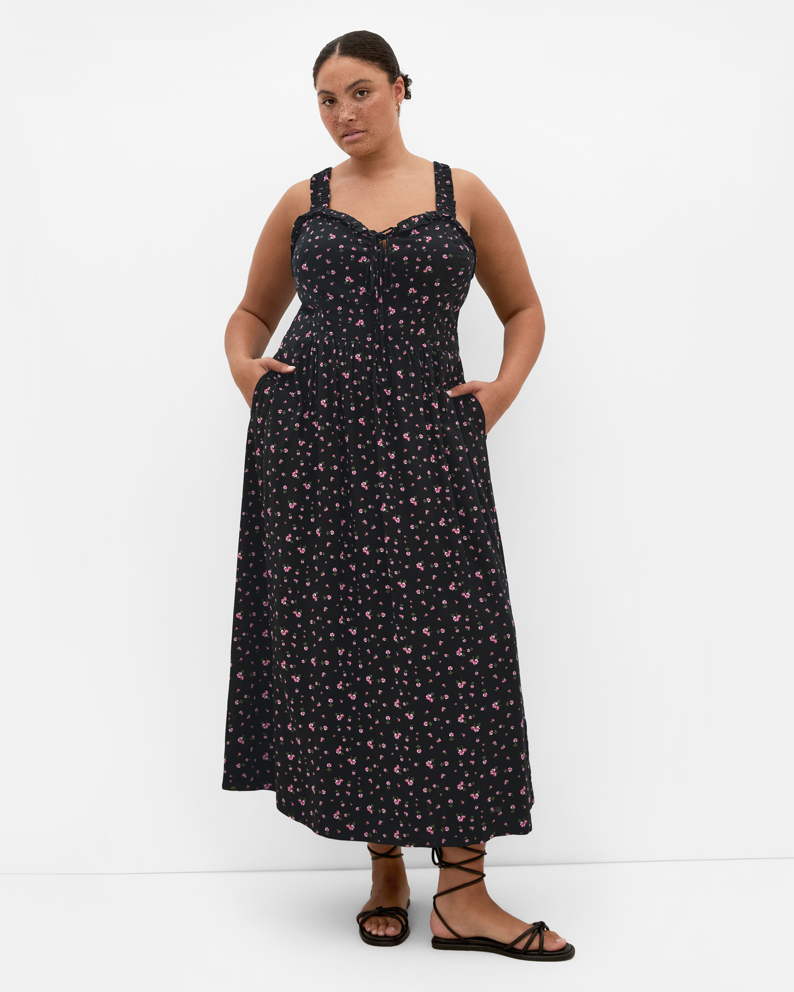 Gracy Print Dress