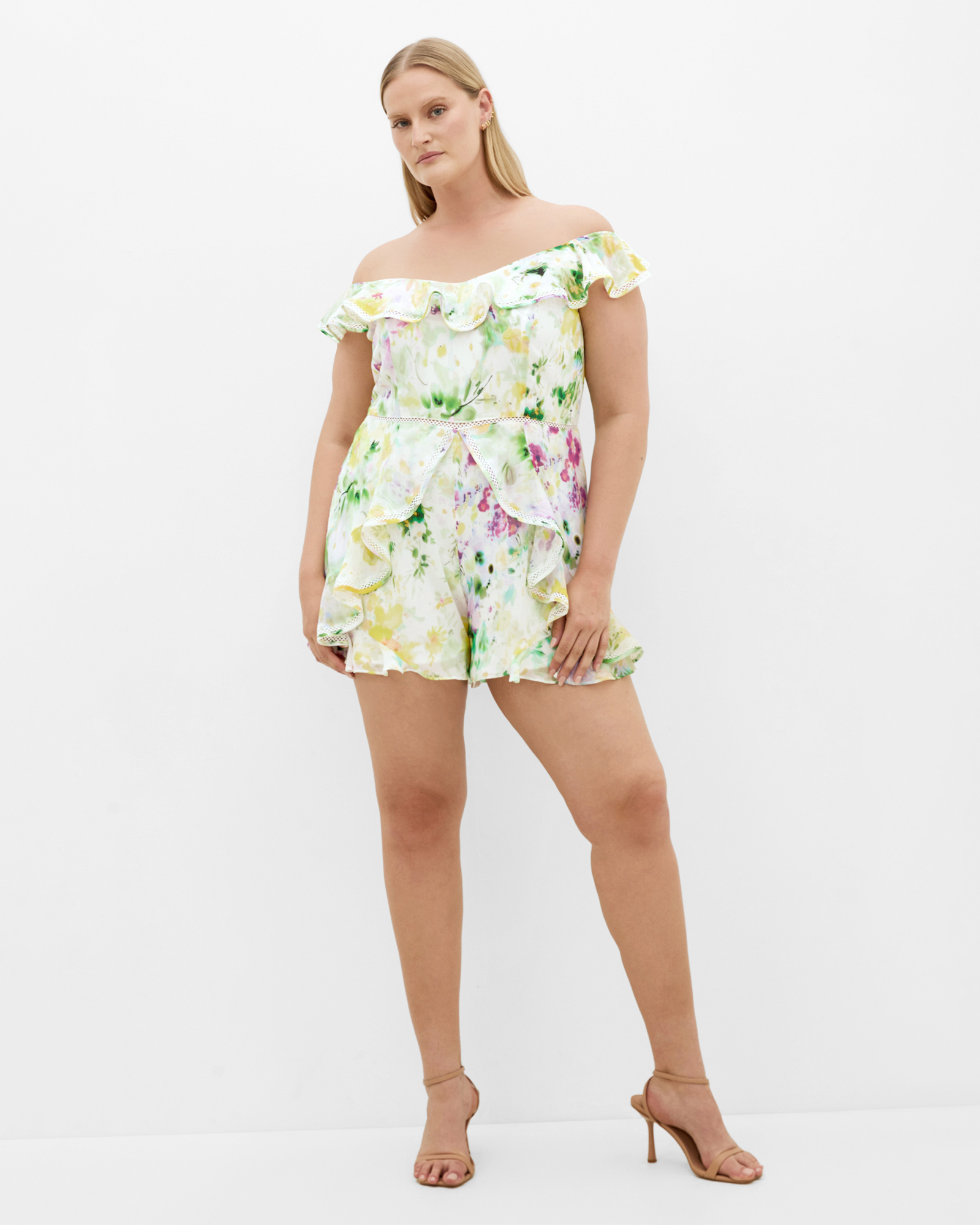 Skai Print Playsuit