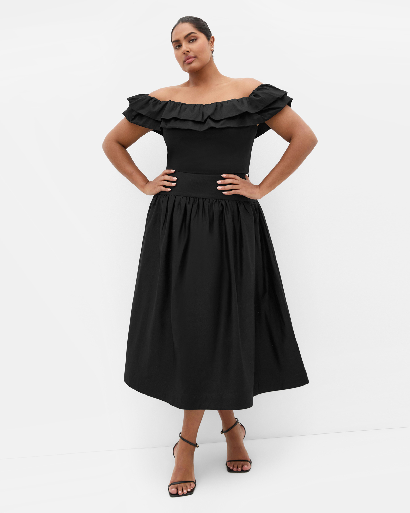 Kaia Crop Top - black