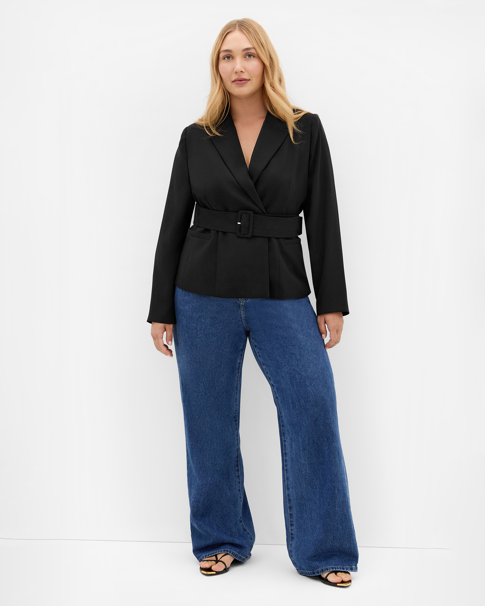 Ivy Belted Blazer