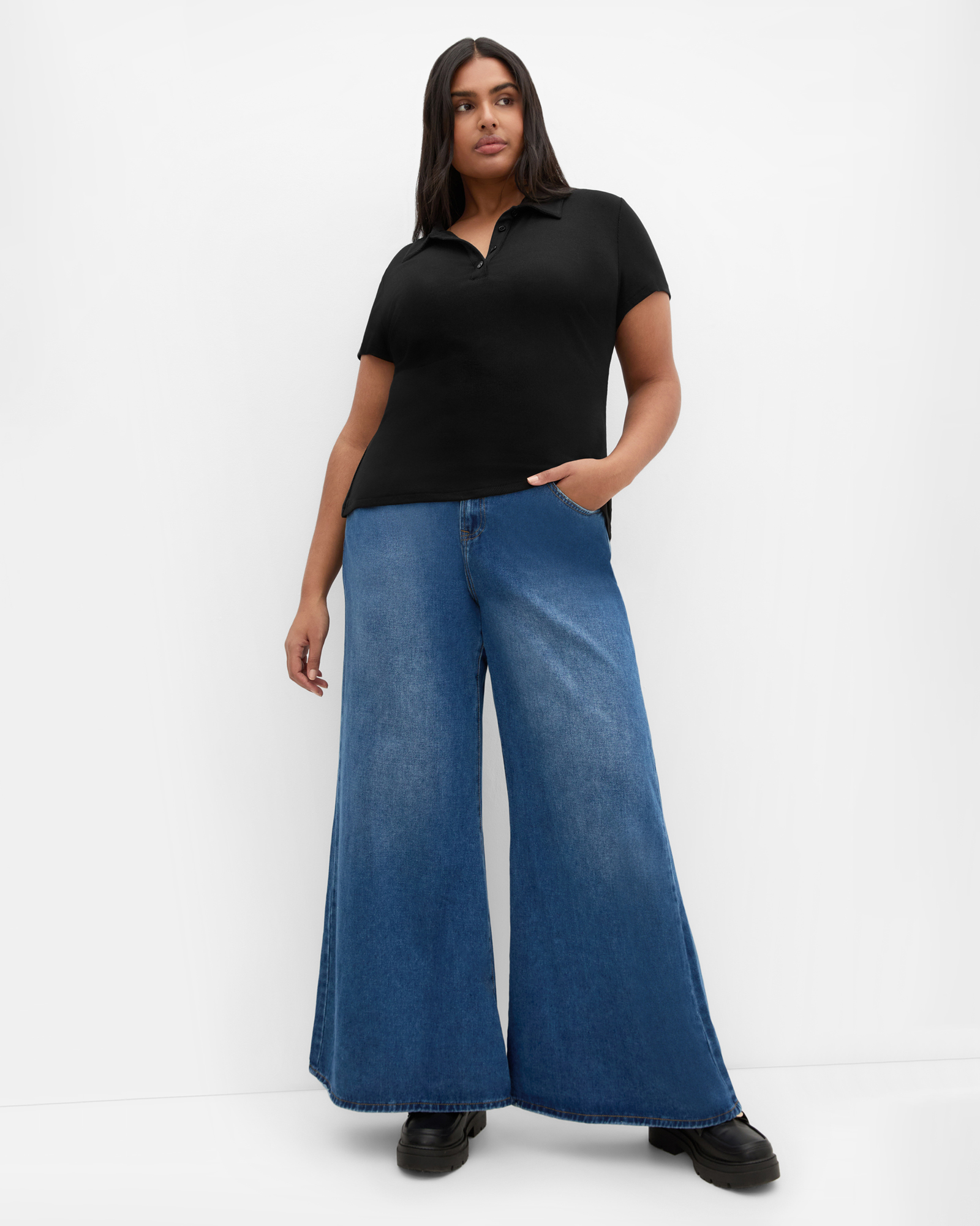 Polo Rib Tee