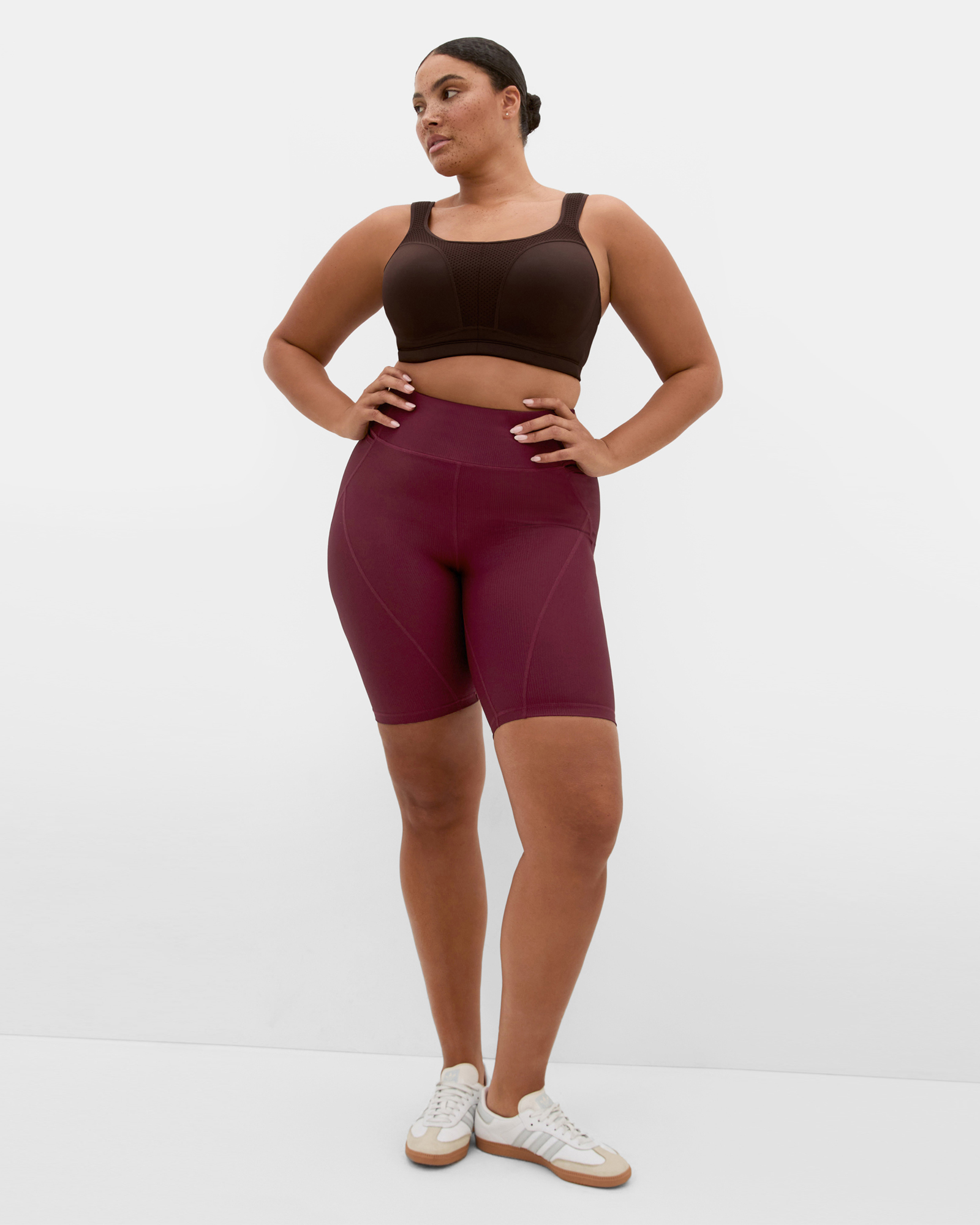 Sara Rib Active Bike Short