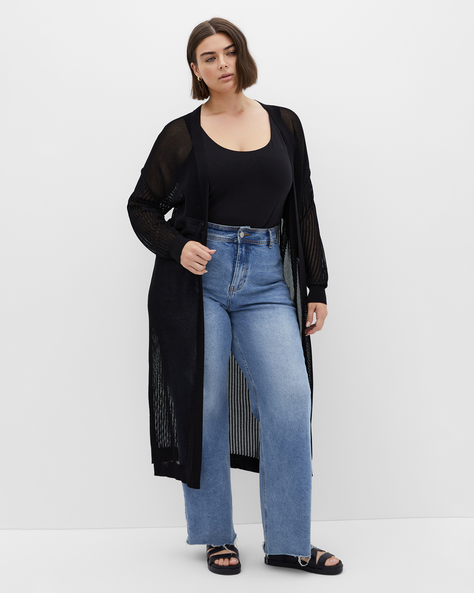 Gigi Cardigan - black