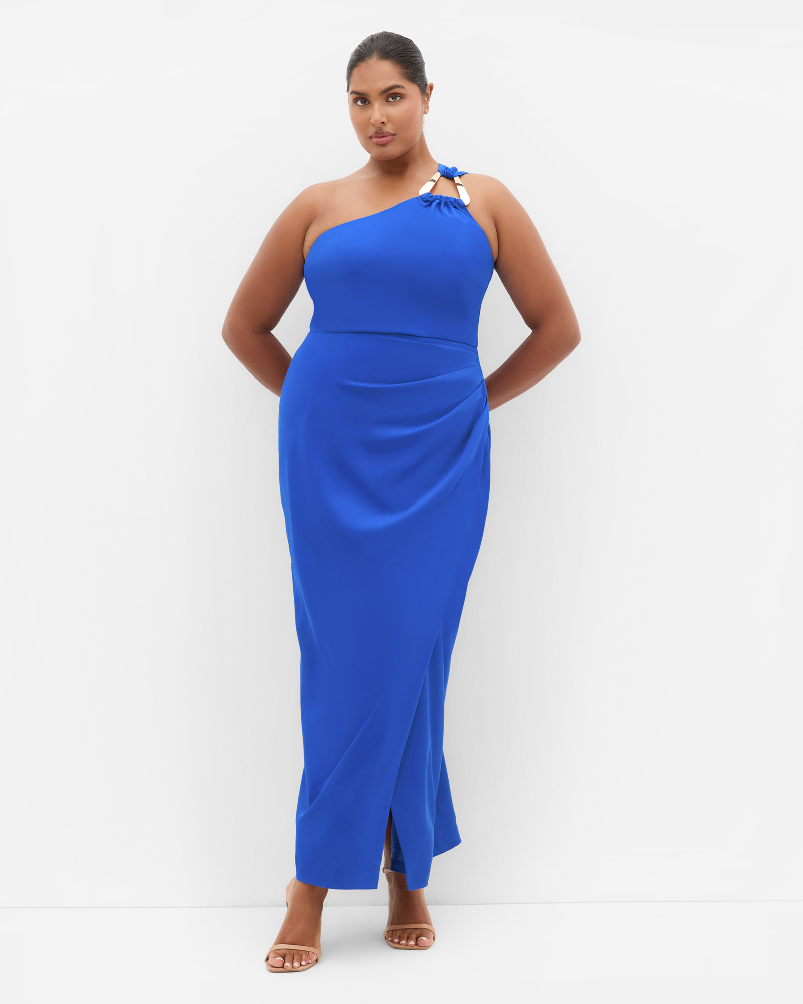 Joy One Shoulder Maxi Dress