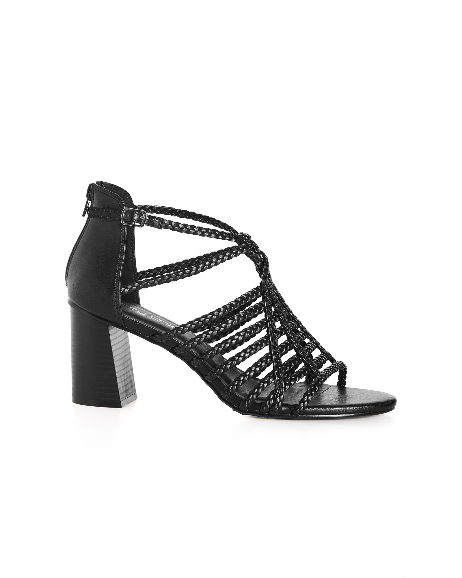 WIDE FIT Braided Mida Heel