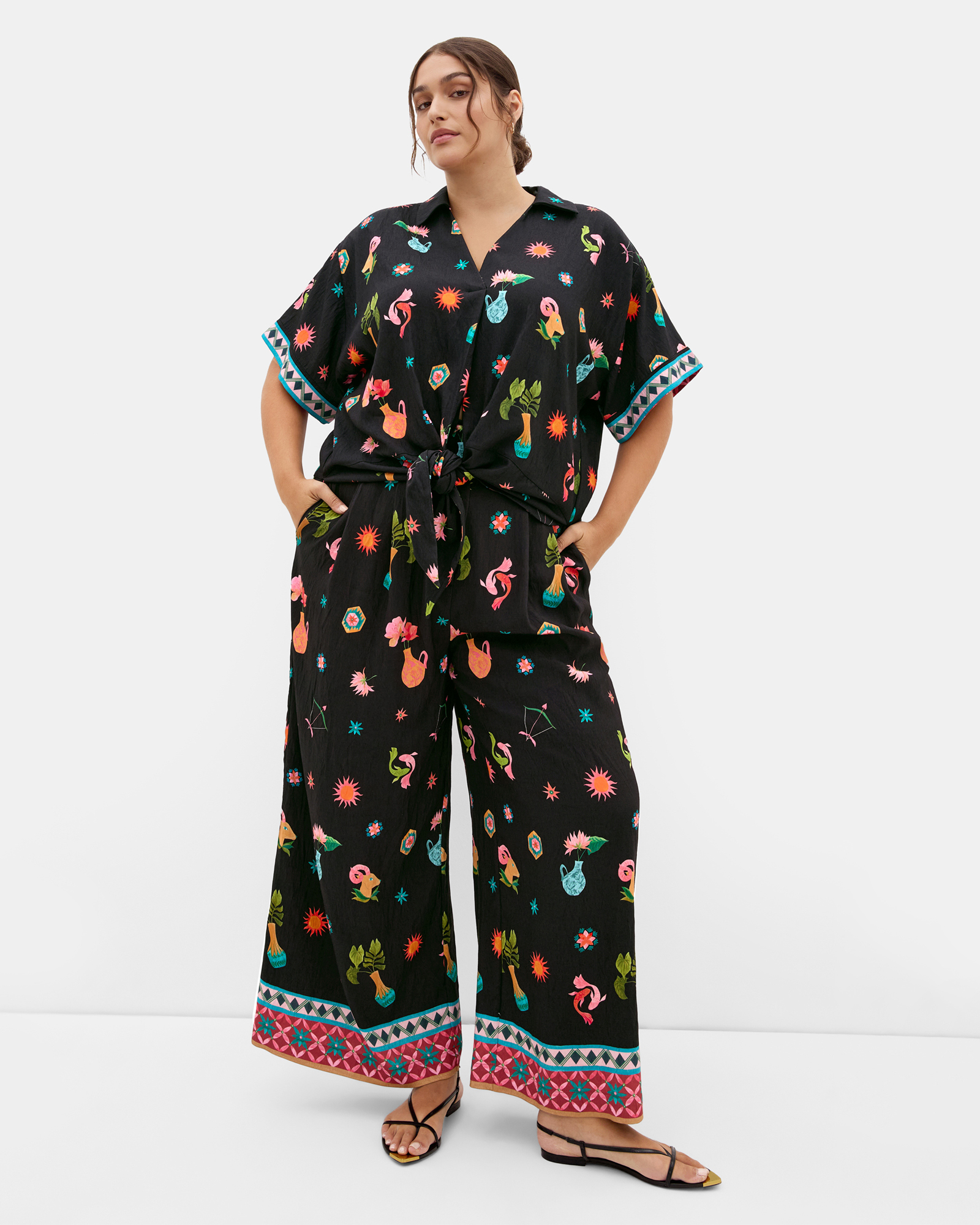Selena La Mont Print Shirt