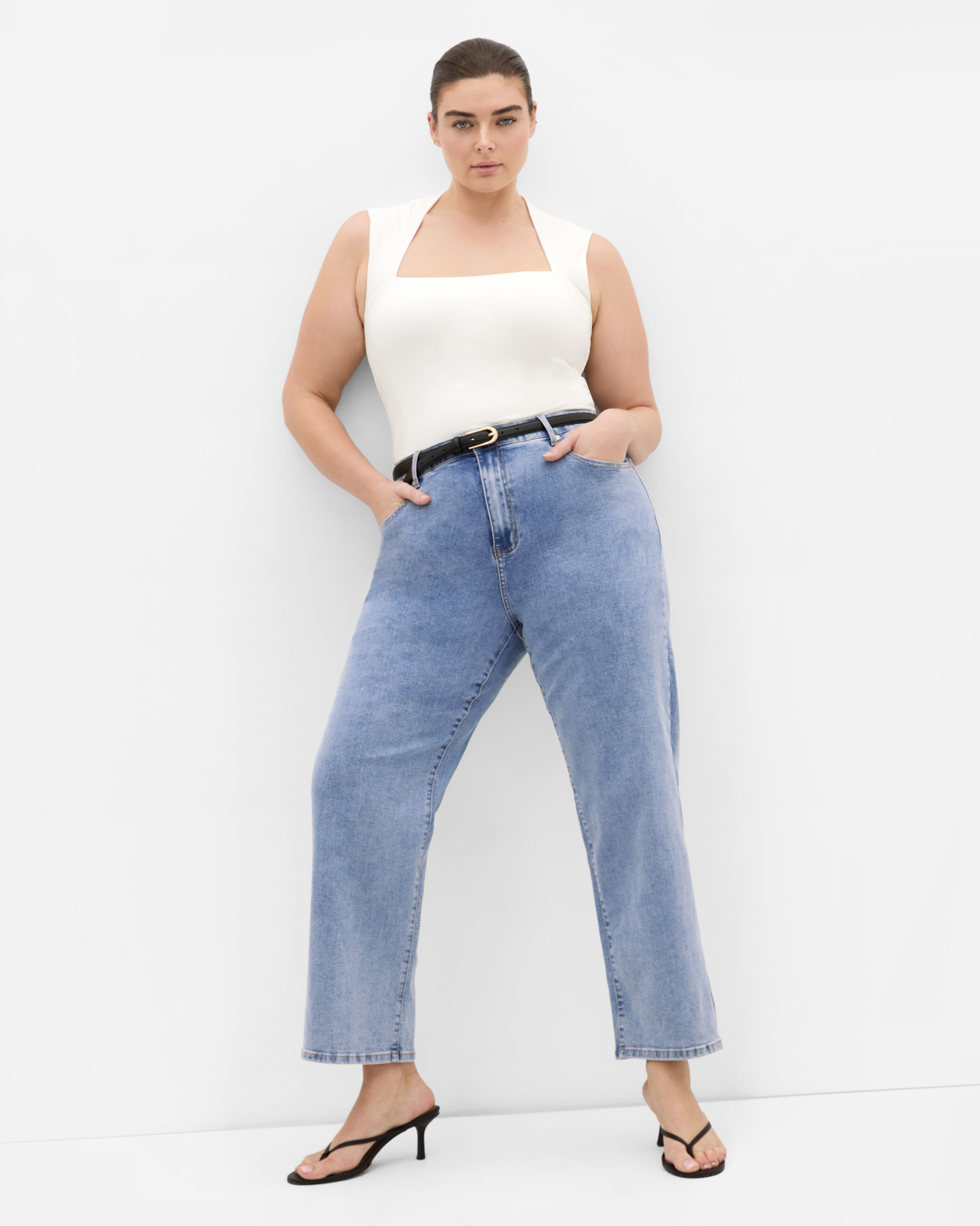 Harley Fit Dani Straight Leg Jean