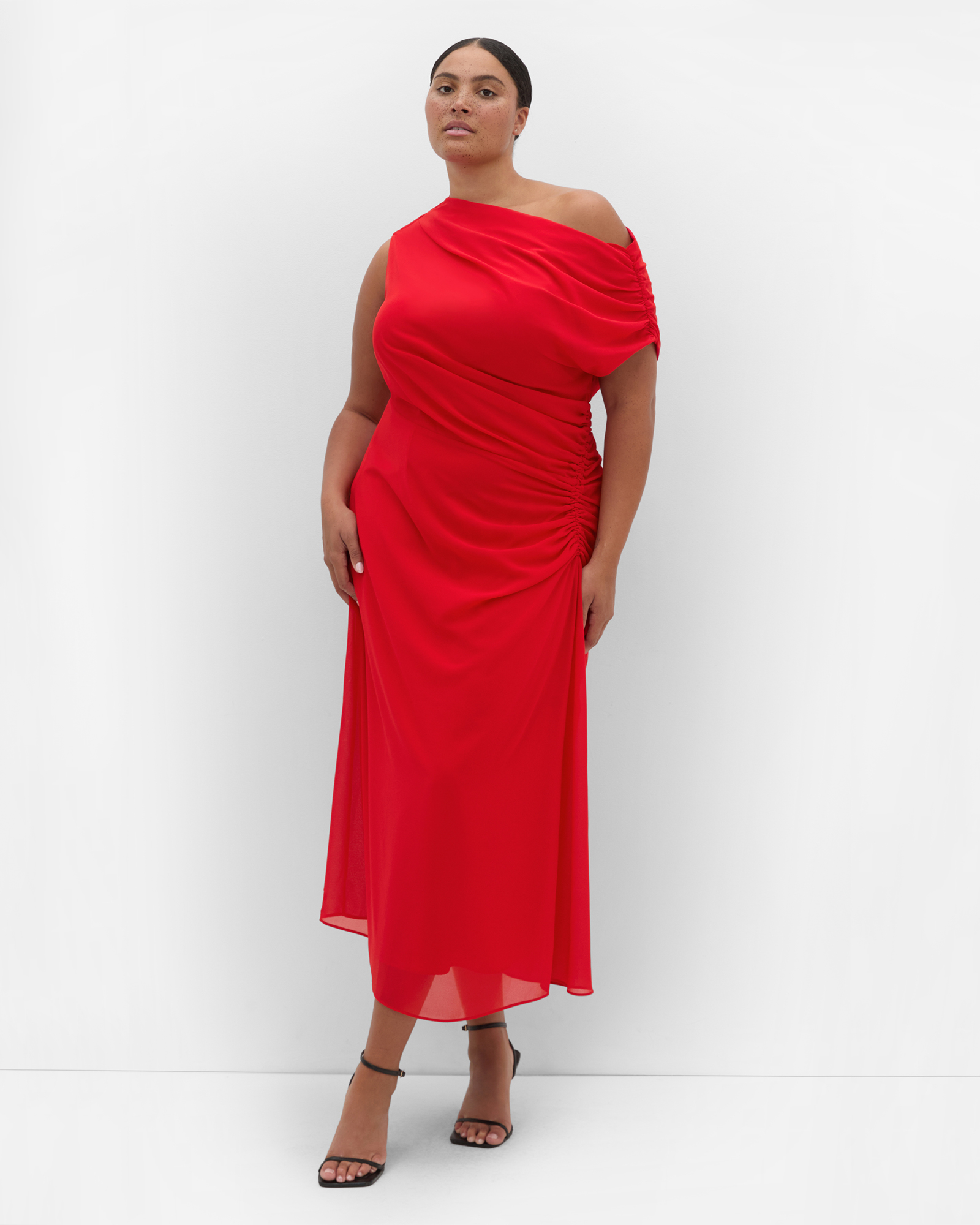 Vivid Colour Maxi Dress