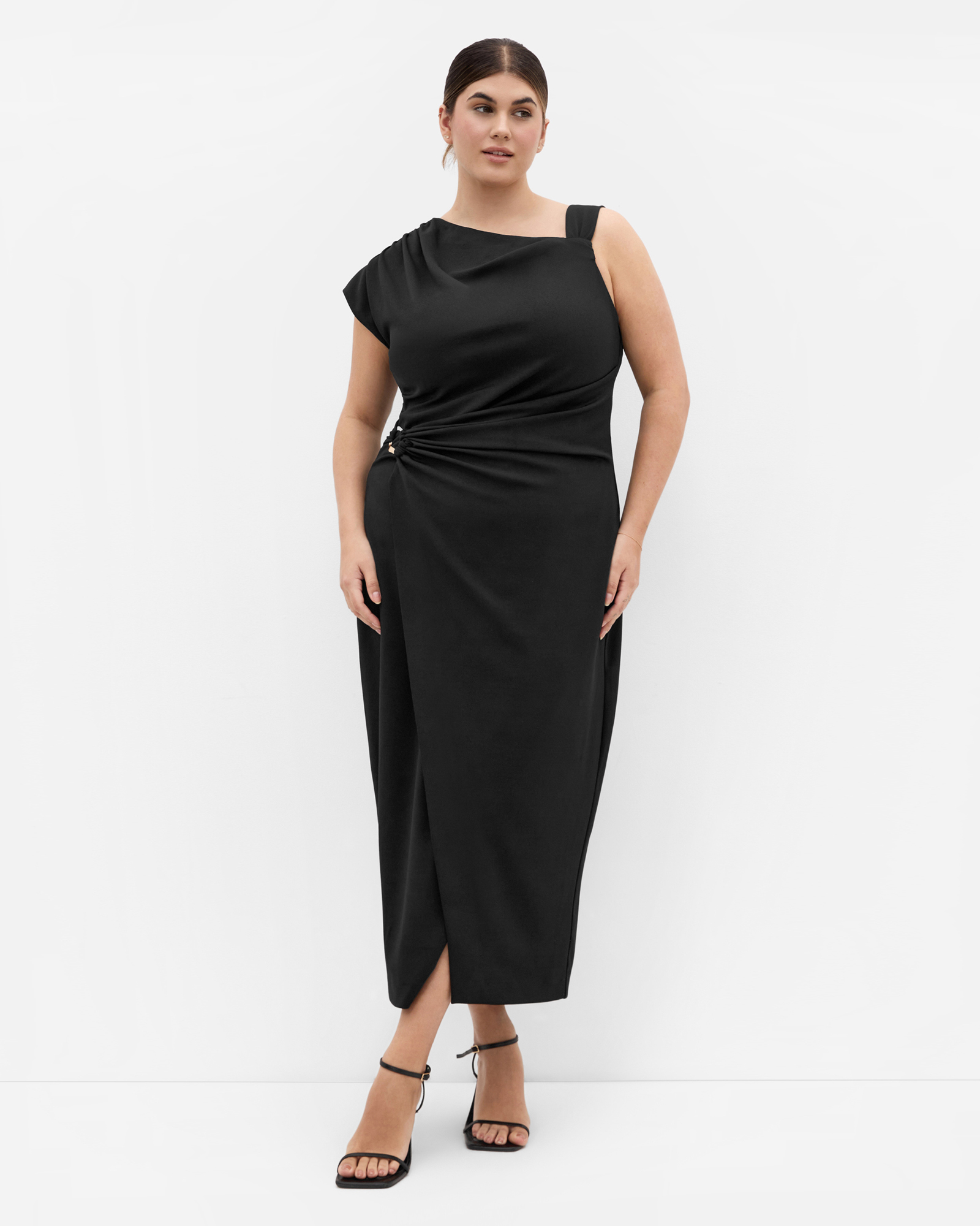 Plus Size DRESS VIVI SC - Black