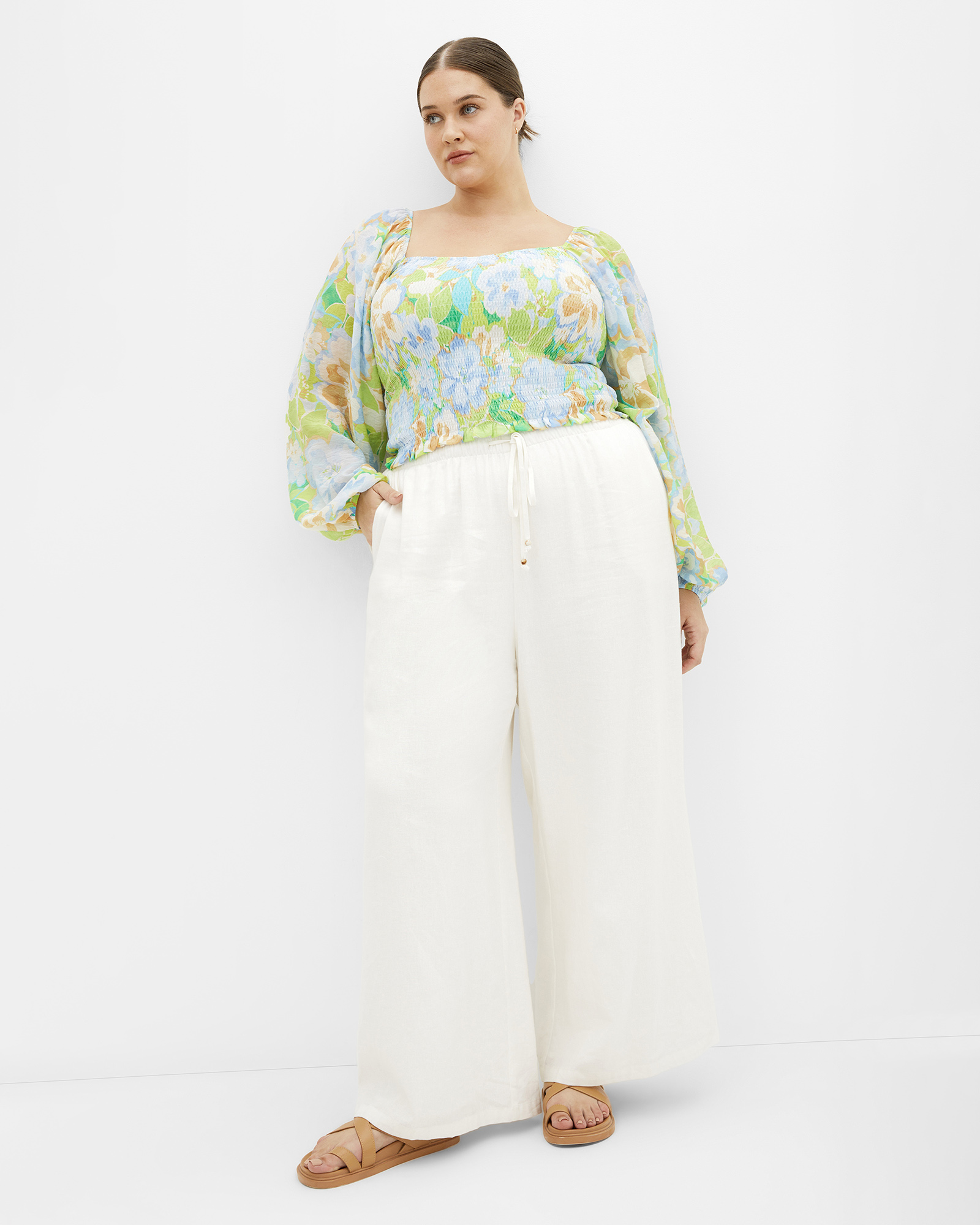 Emmie Print Top