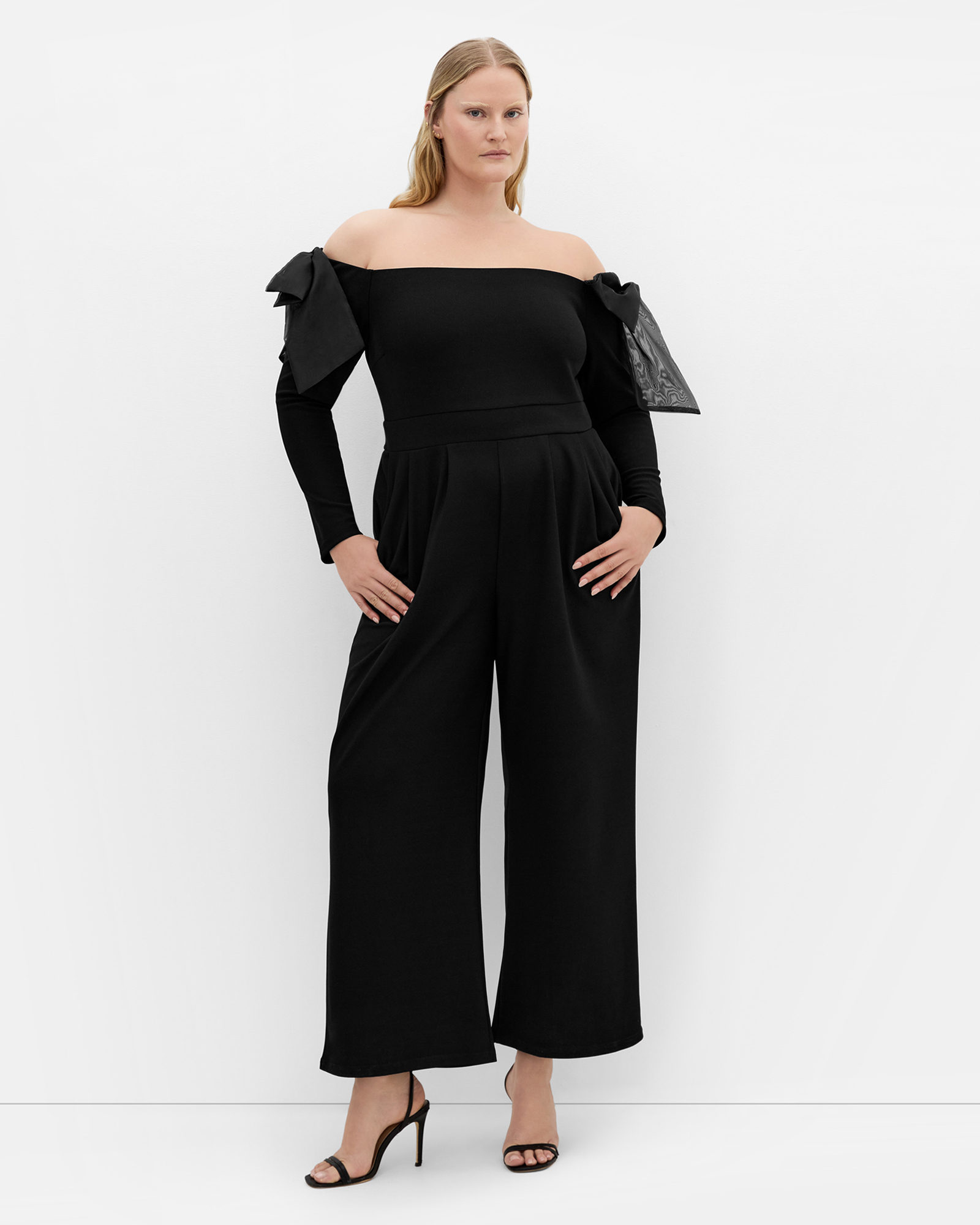 Stacie Off Shoulder Jumpsuit
