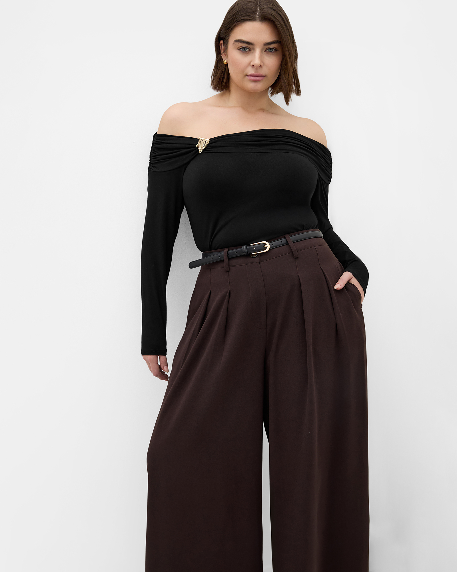 Buckle Detail Top