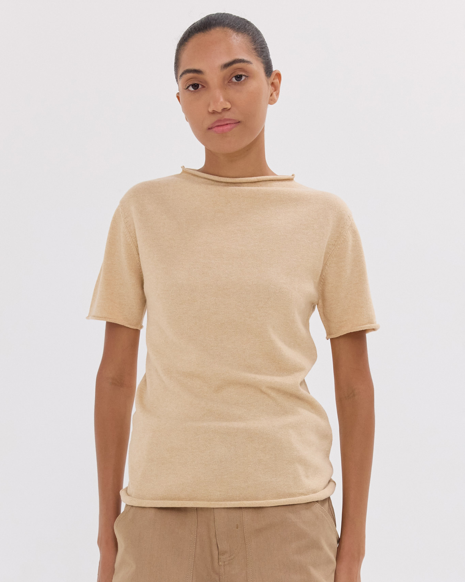 The Funnel Neck Tee