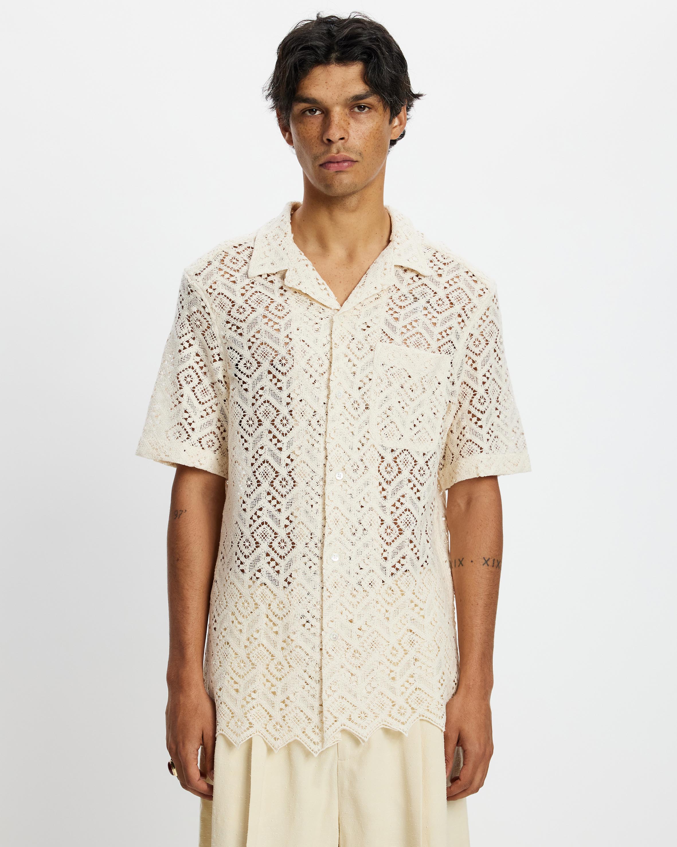 Ture Embroidery Shirt
